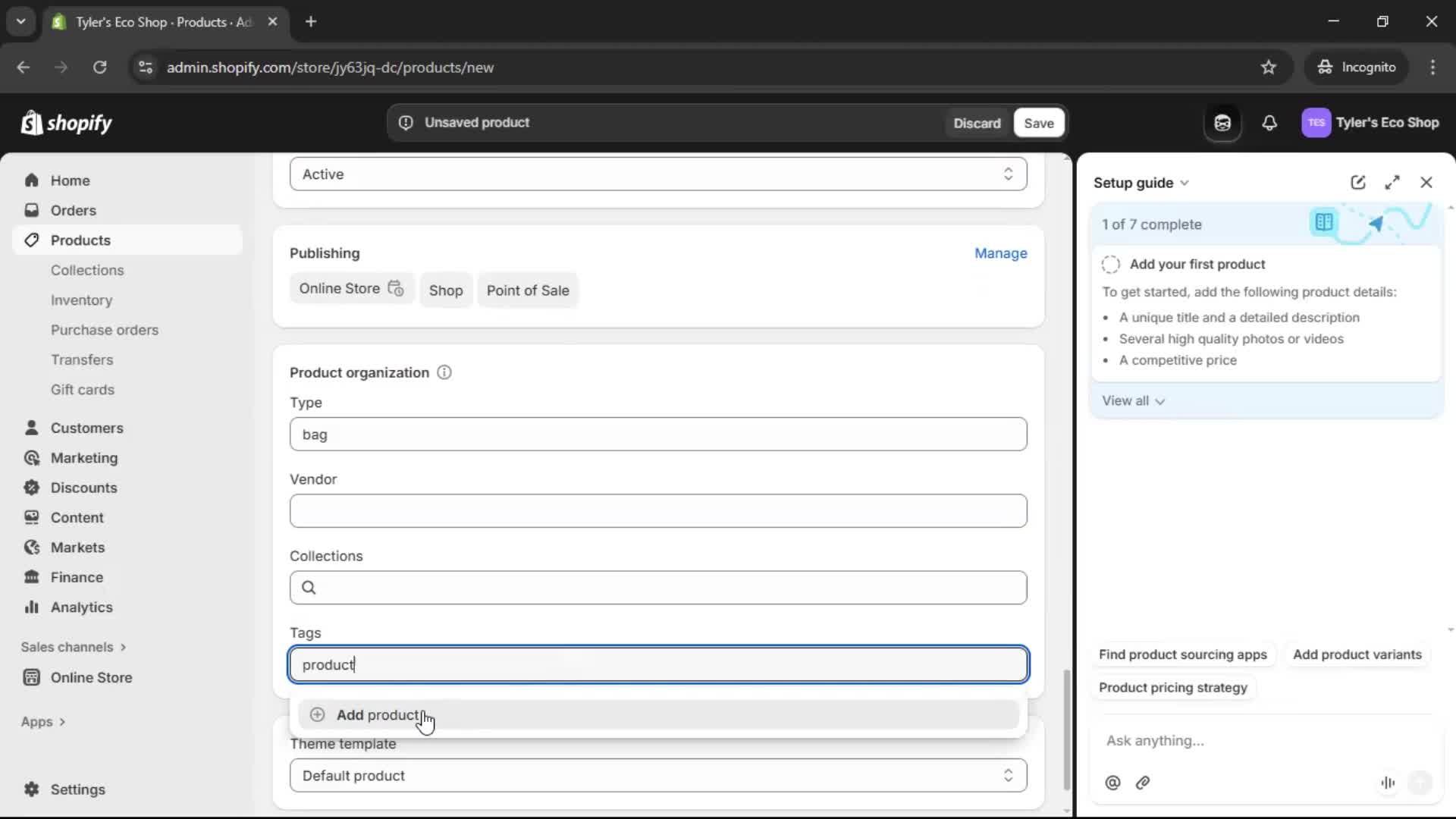 Onboarding screenshot