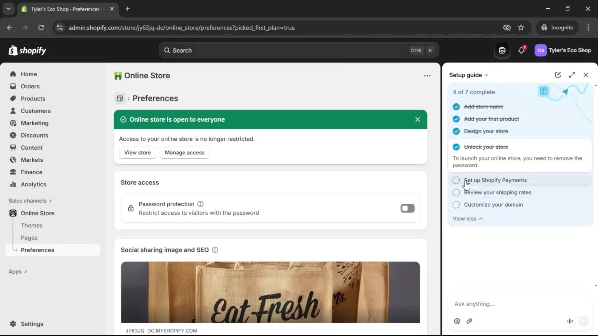 Onboarding screenshot