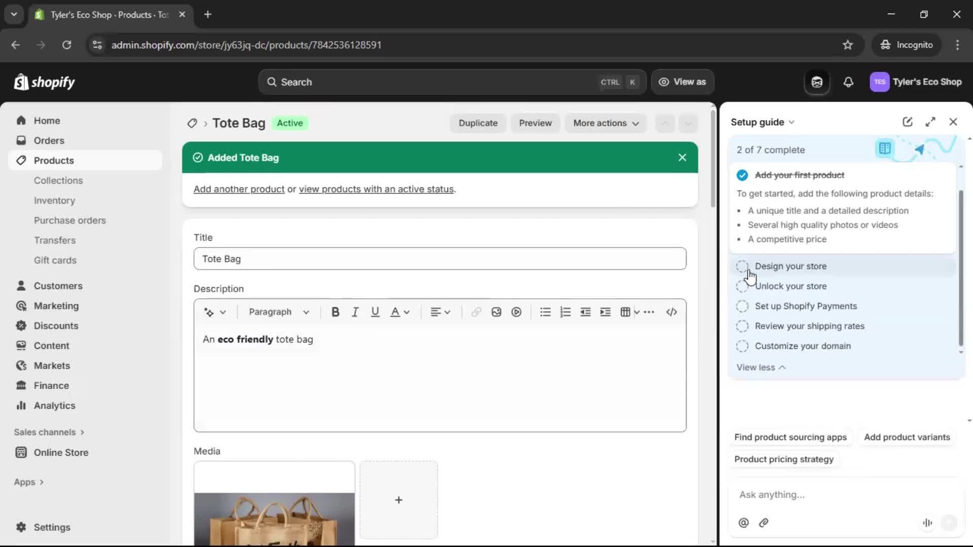 Onboarding screenshot