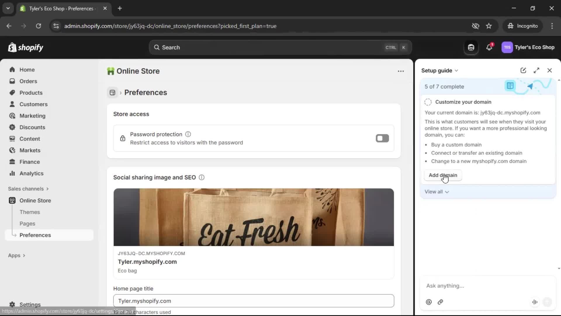 Onboarding screenshot