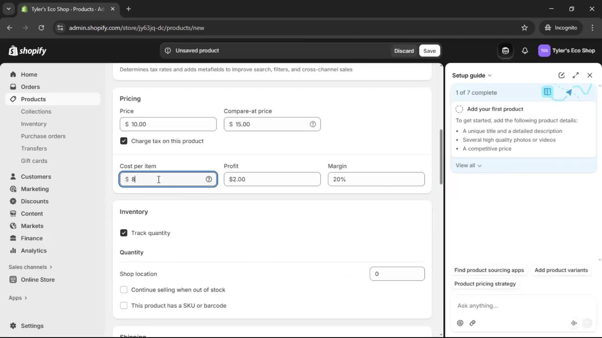 Onboarding screenshot