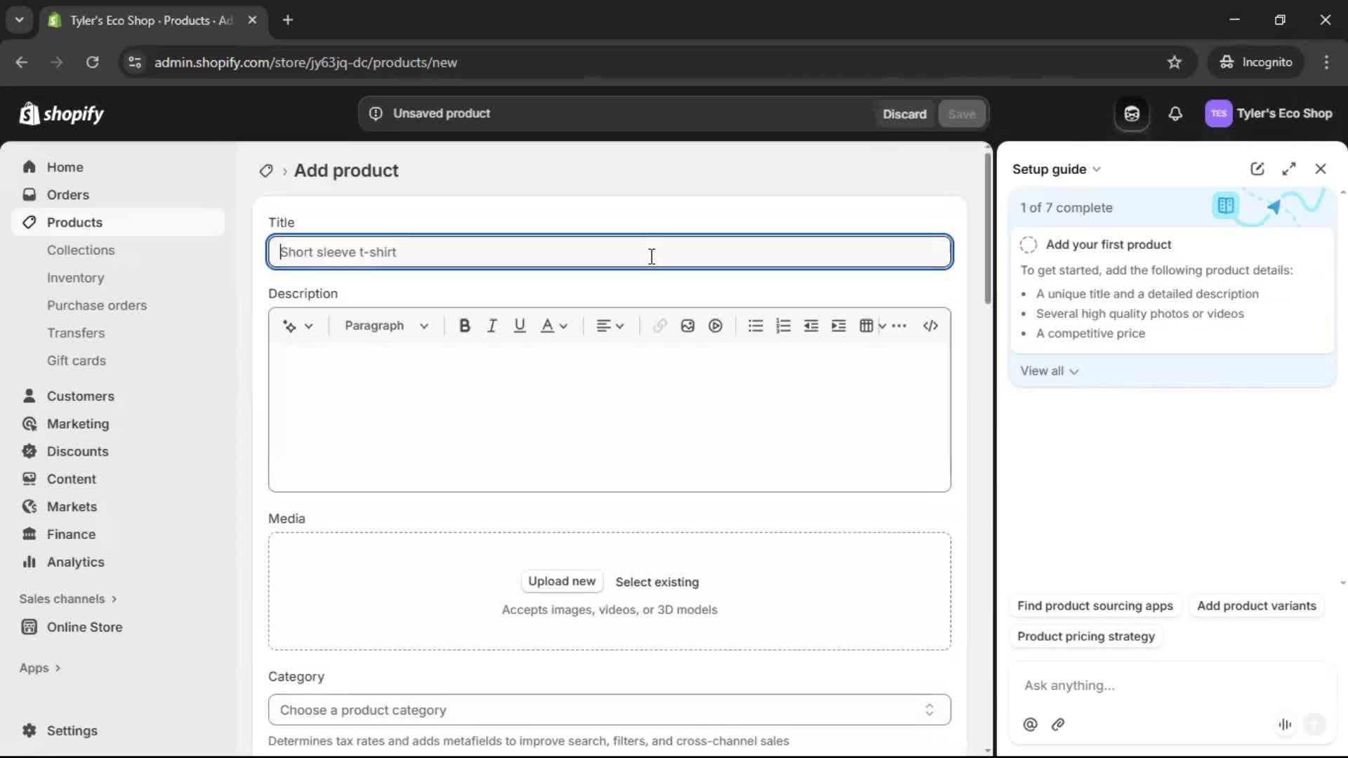 Onboarding screenshot