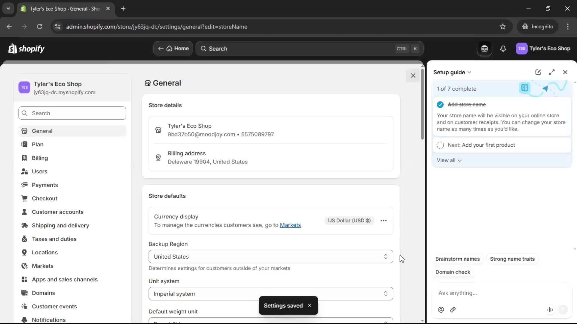 Onboarding screenshot