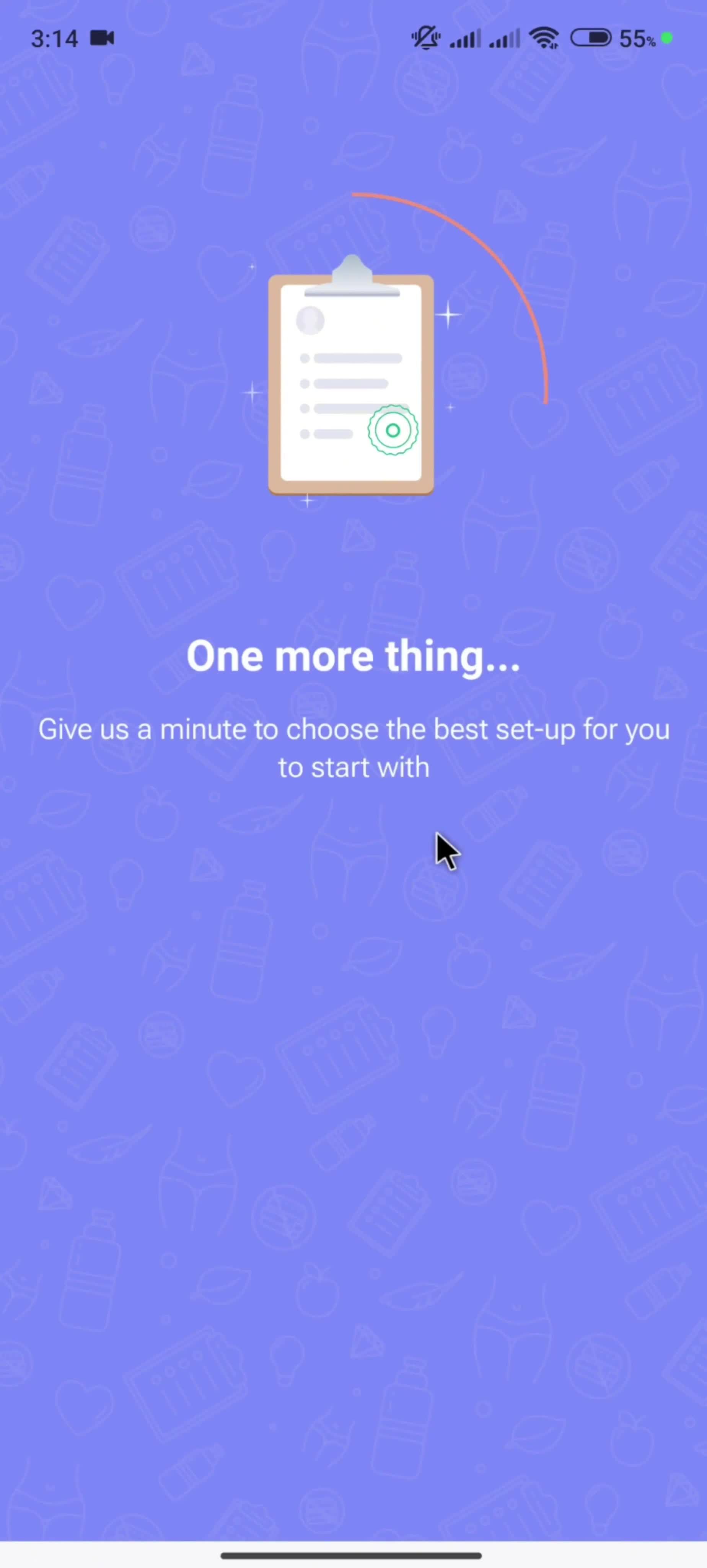 Onboarding screenshot