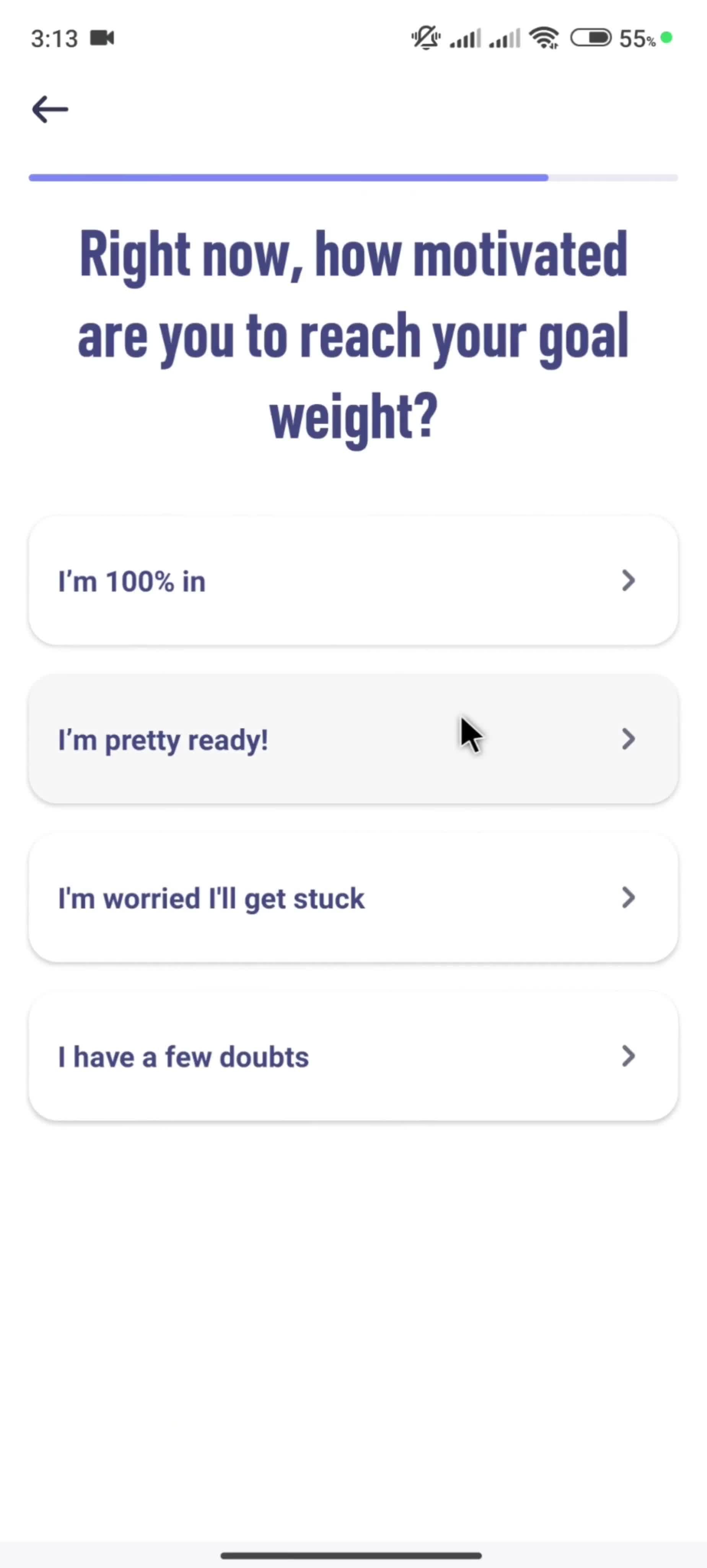 Onboarding screenshot