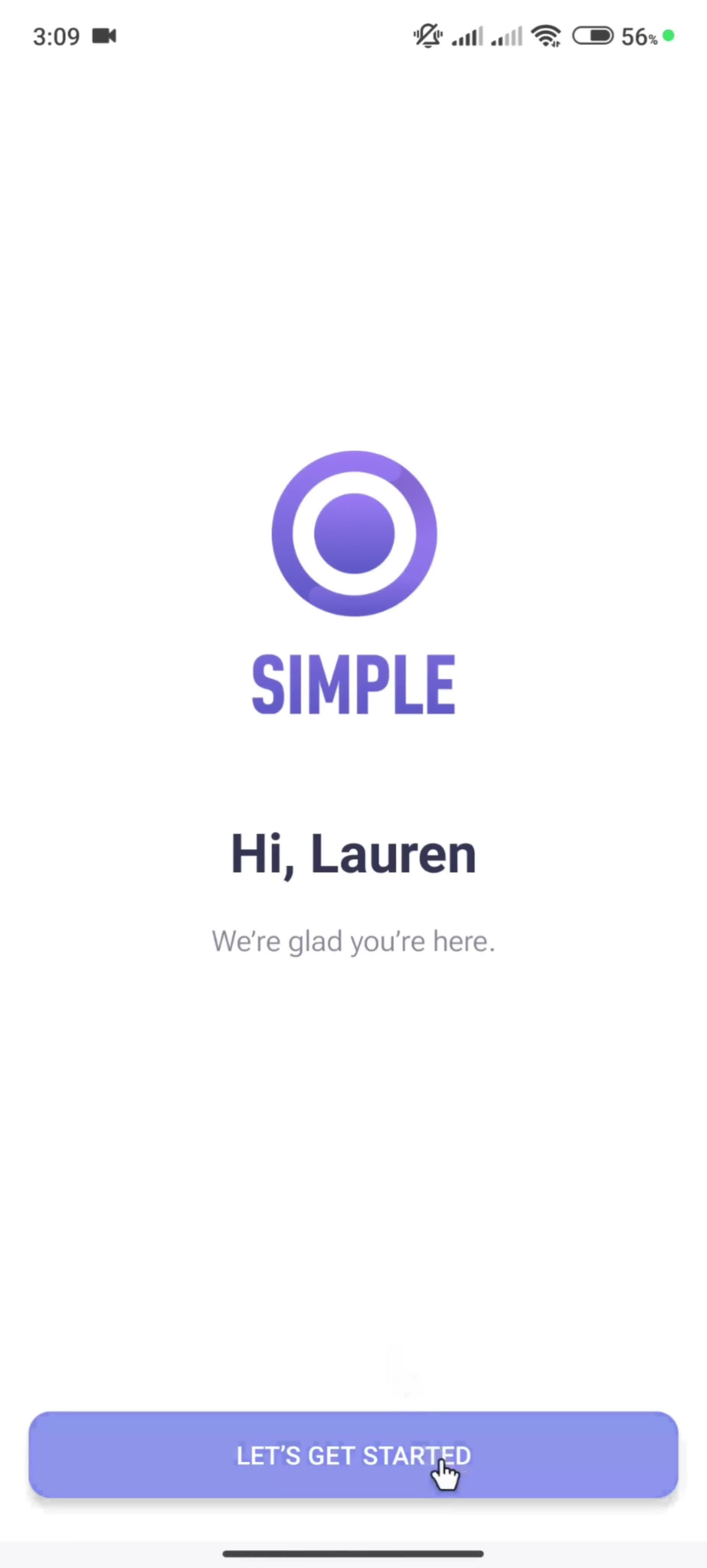 Onboarding screenshot