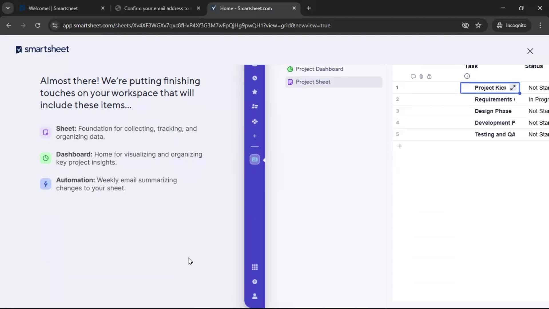Onboarding screenshot