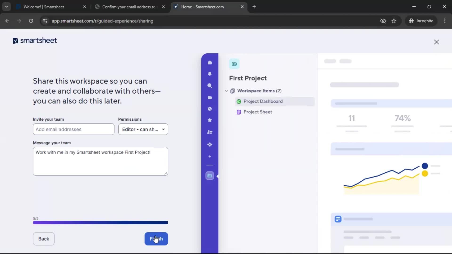 Onboarding screenshot