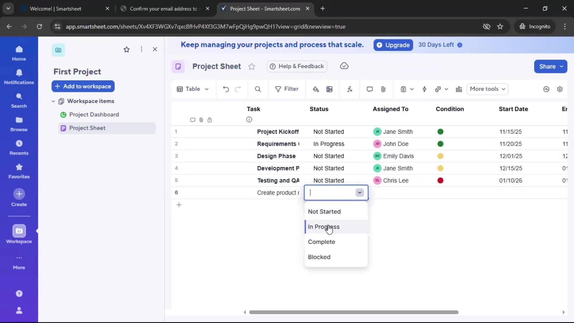 Onboarding screenshot
