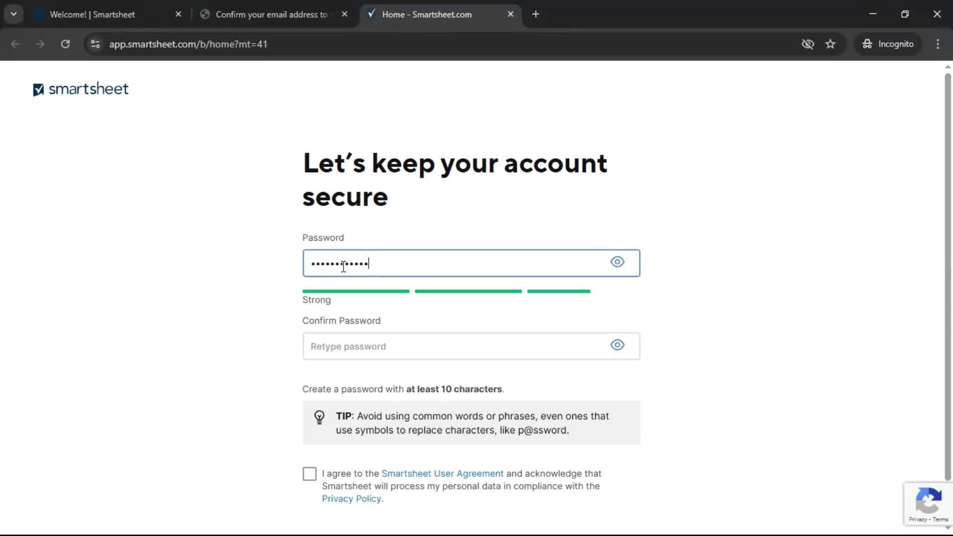 Onboarding screenshot