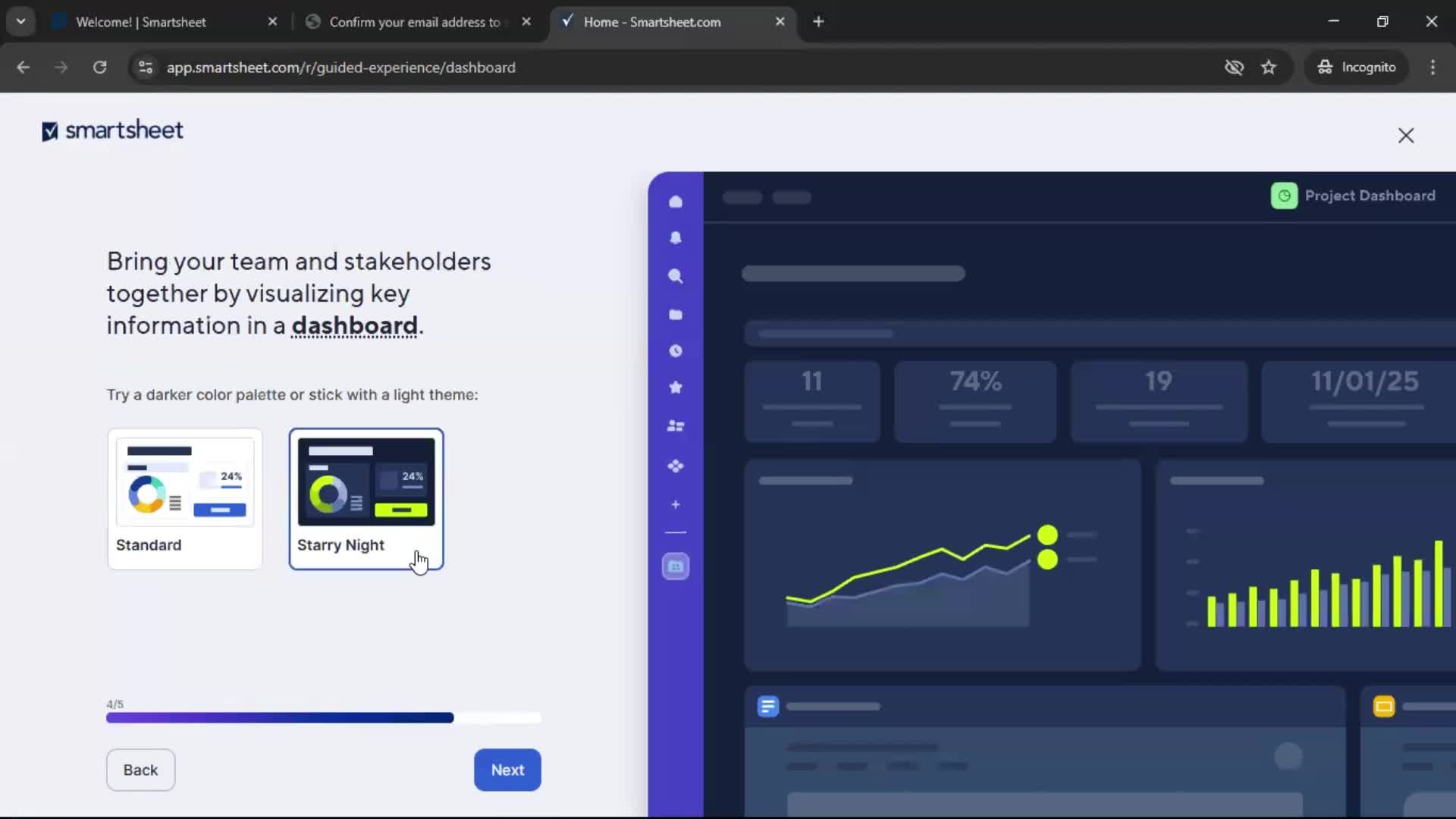 Onboarding screenshot