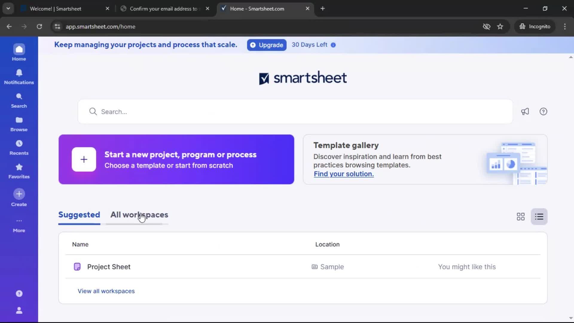 Onboarding screenshot