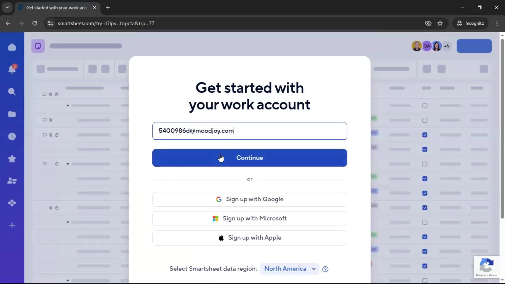 Onboarding screenshot