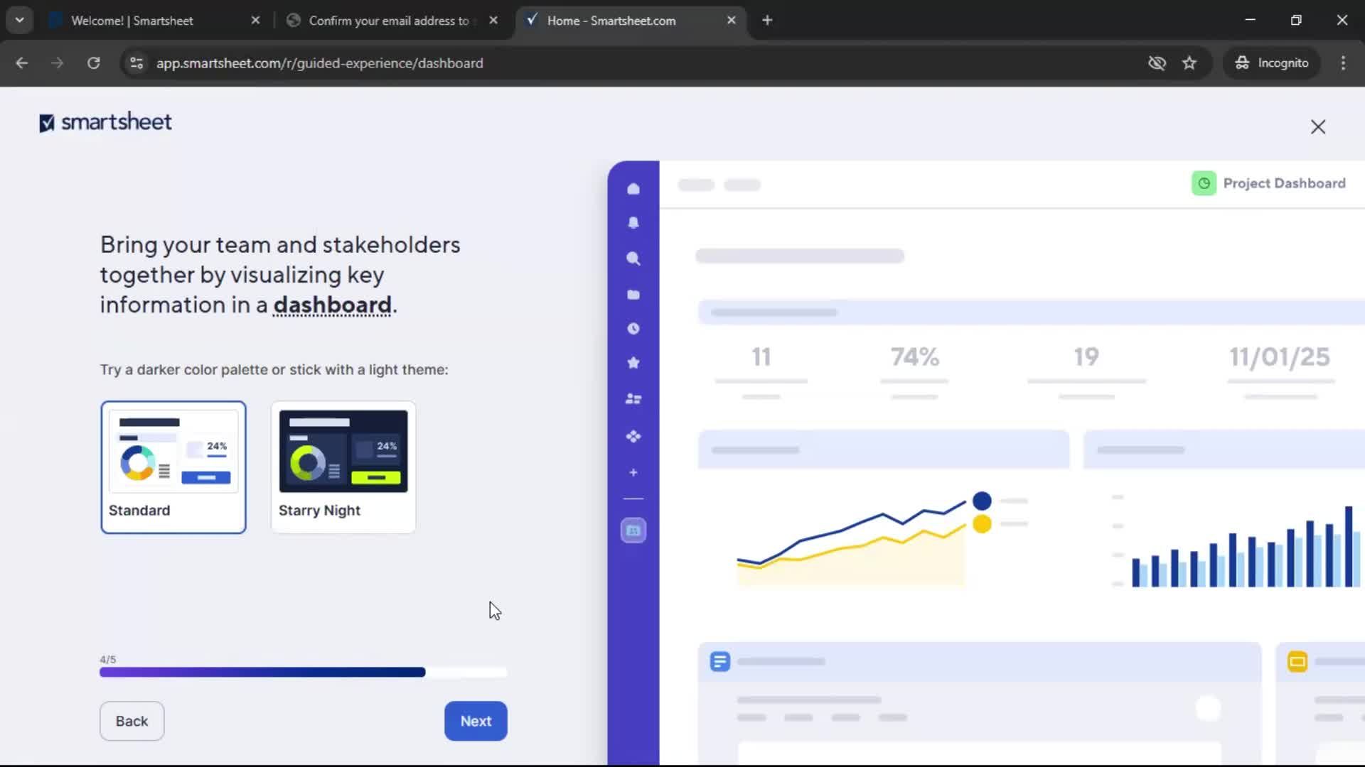 Onboarding screenshot