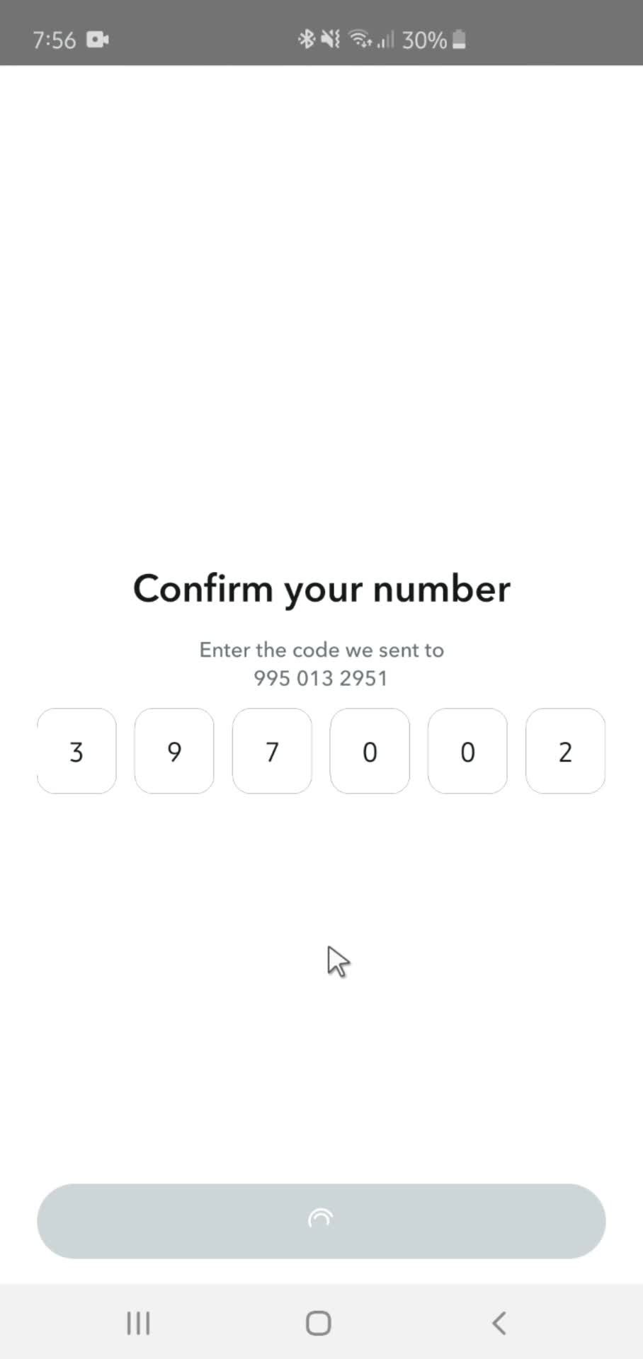 Onboarding screenshot