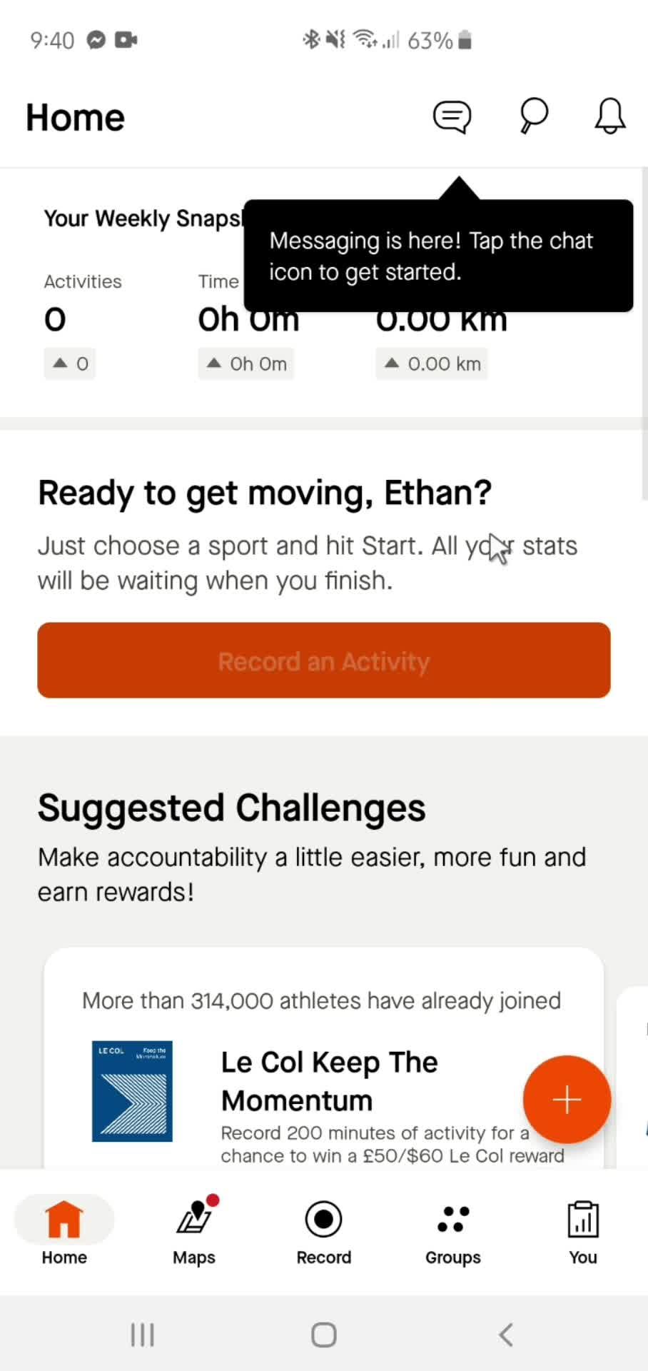 Onboarding on Strava video thumbnail