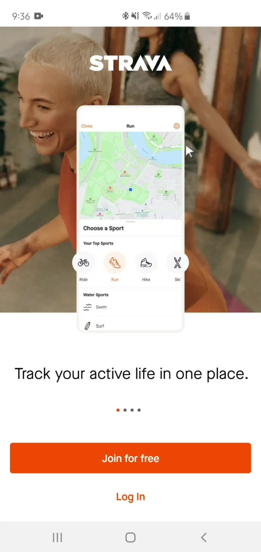 Onboarding on Strava video thumbnail