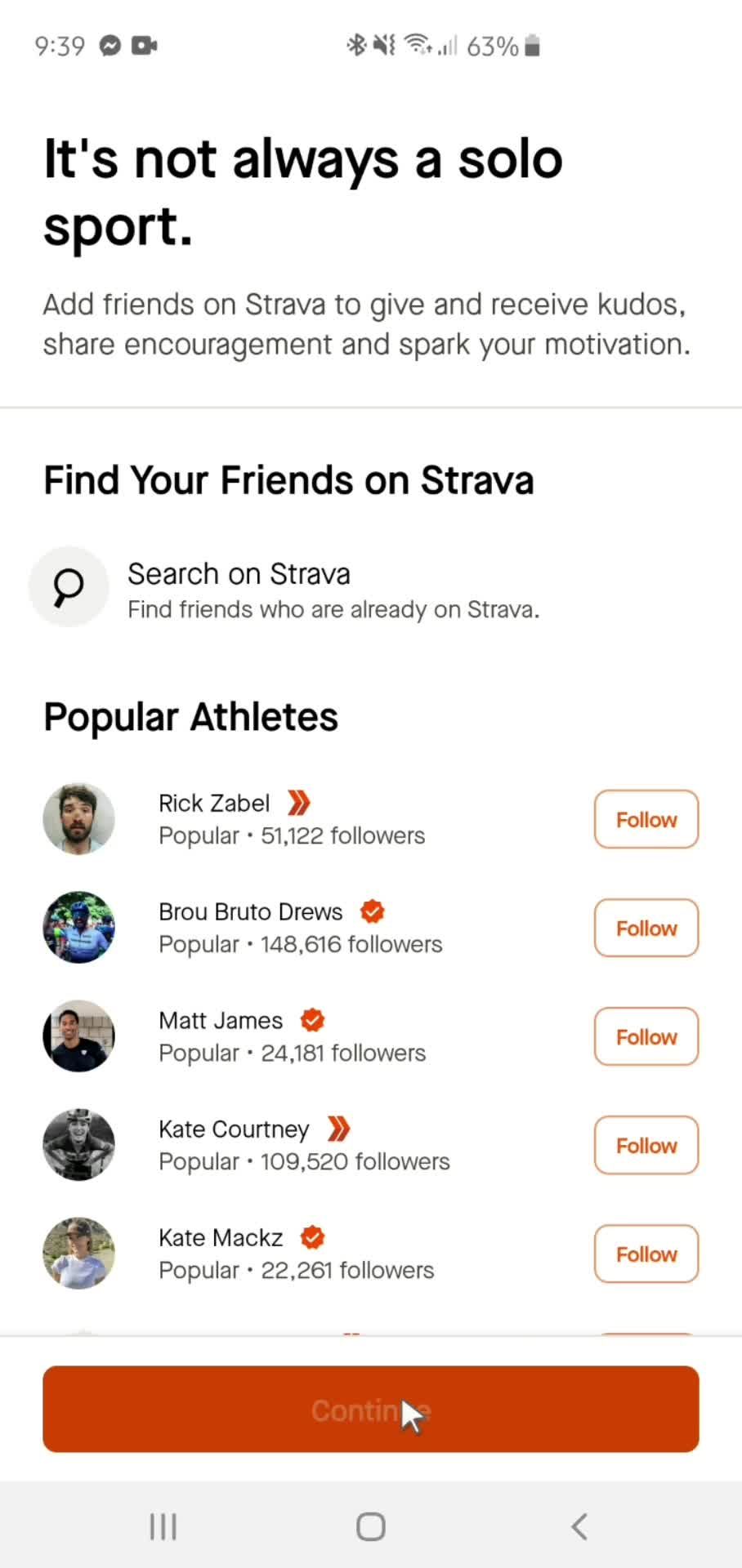 Onboarding on Strava video thumbnail