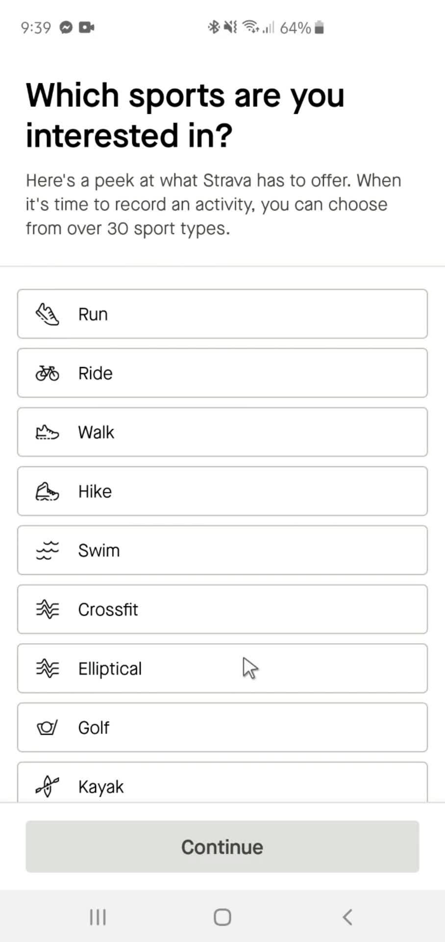 Onboarding on Strava video thumbnail