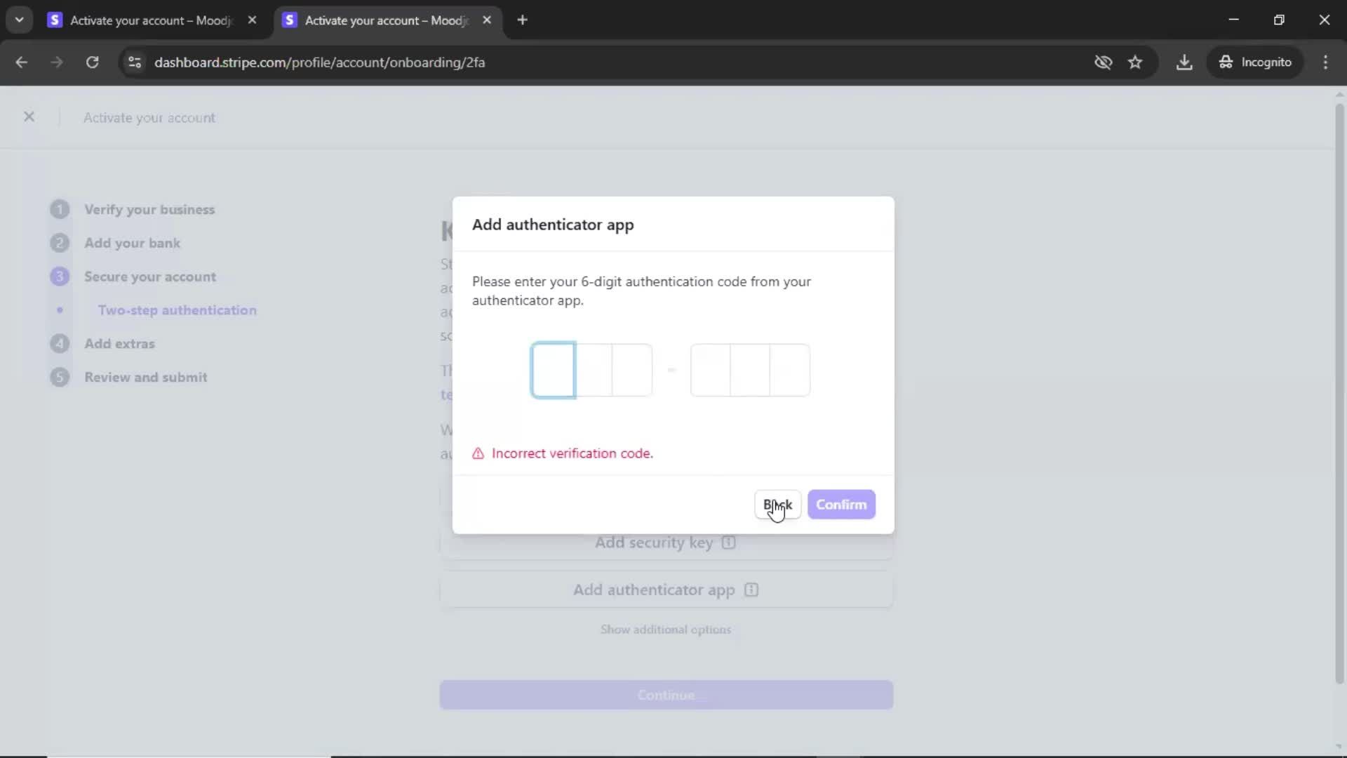 Onboarding screenshot