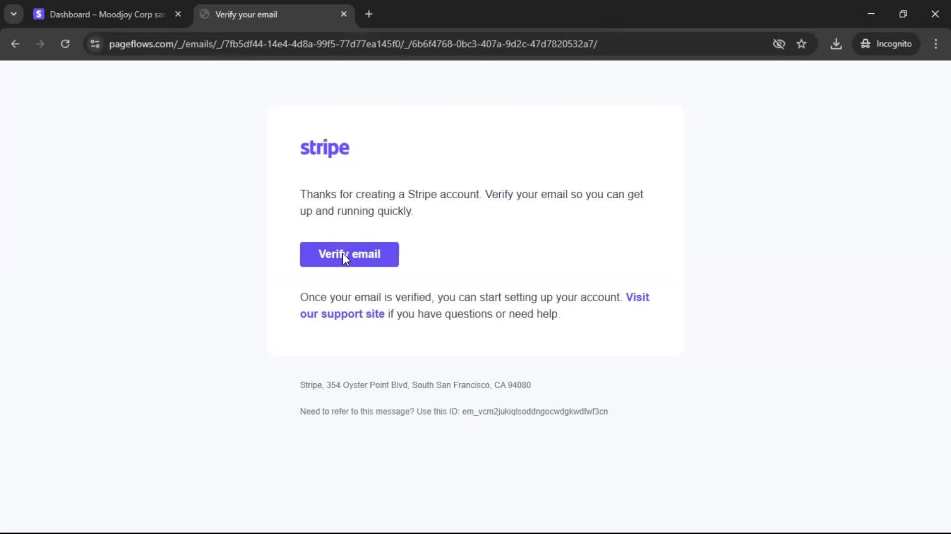Onboarding on Stripe video thumbnail