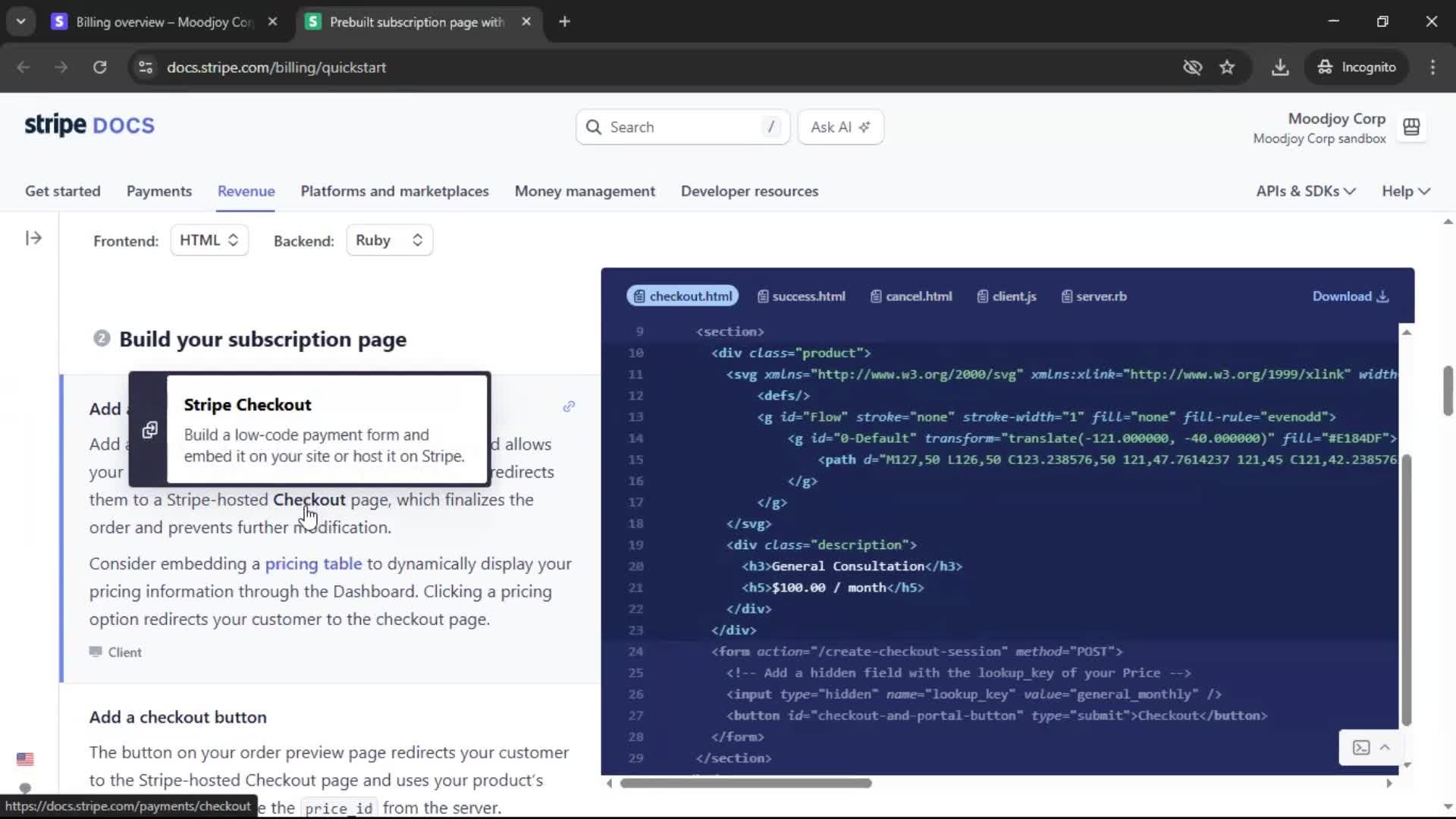 Onboarding screenshot