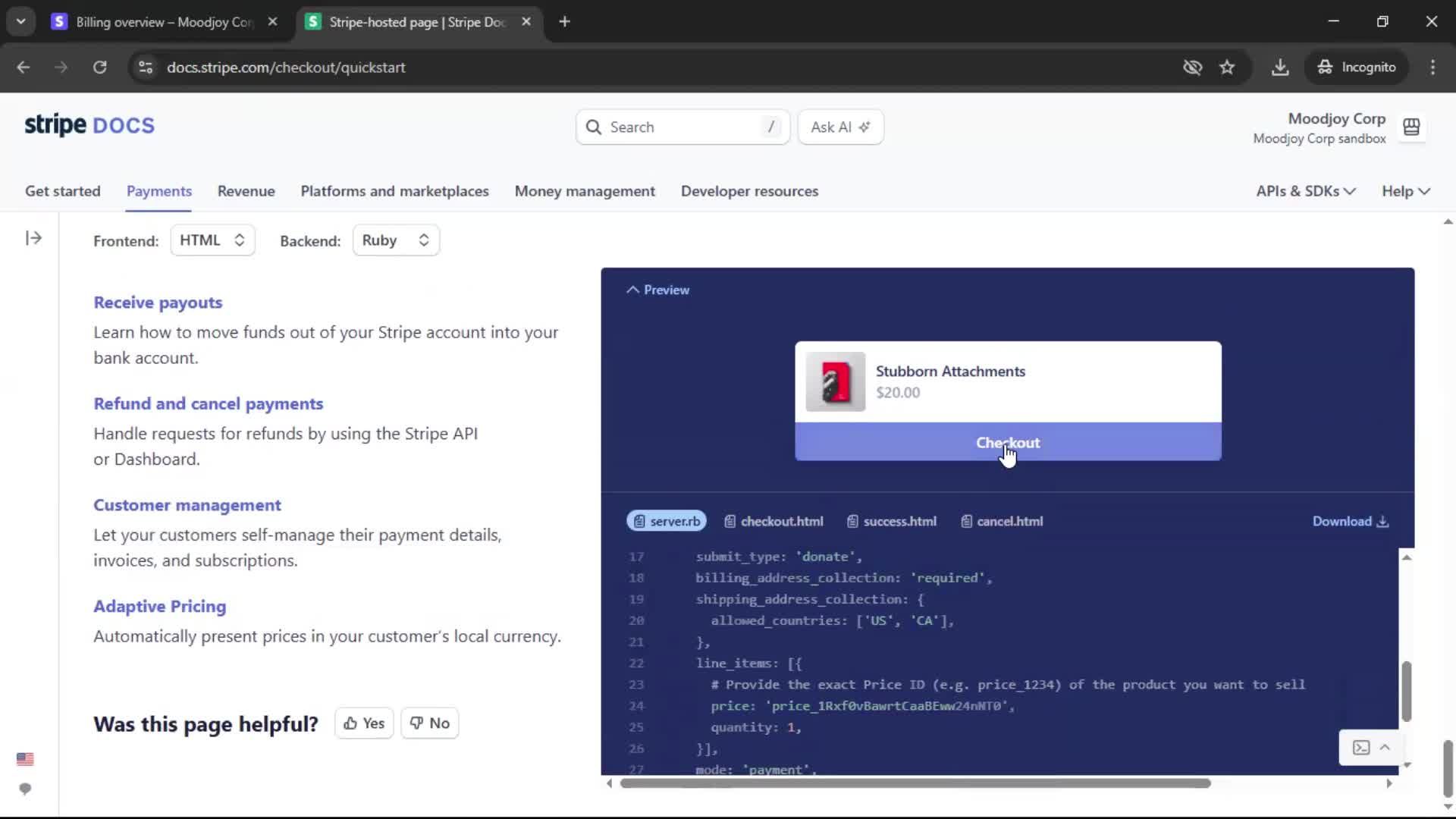 Onboarding screenshot