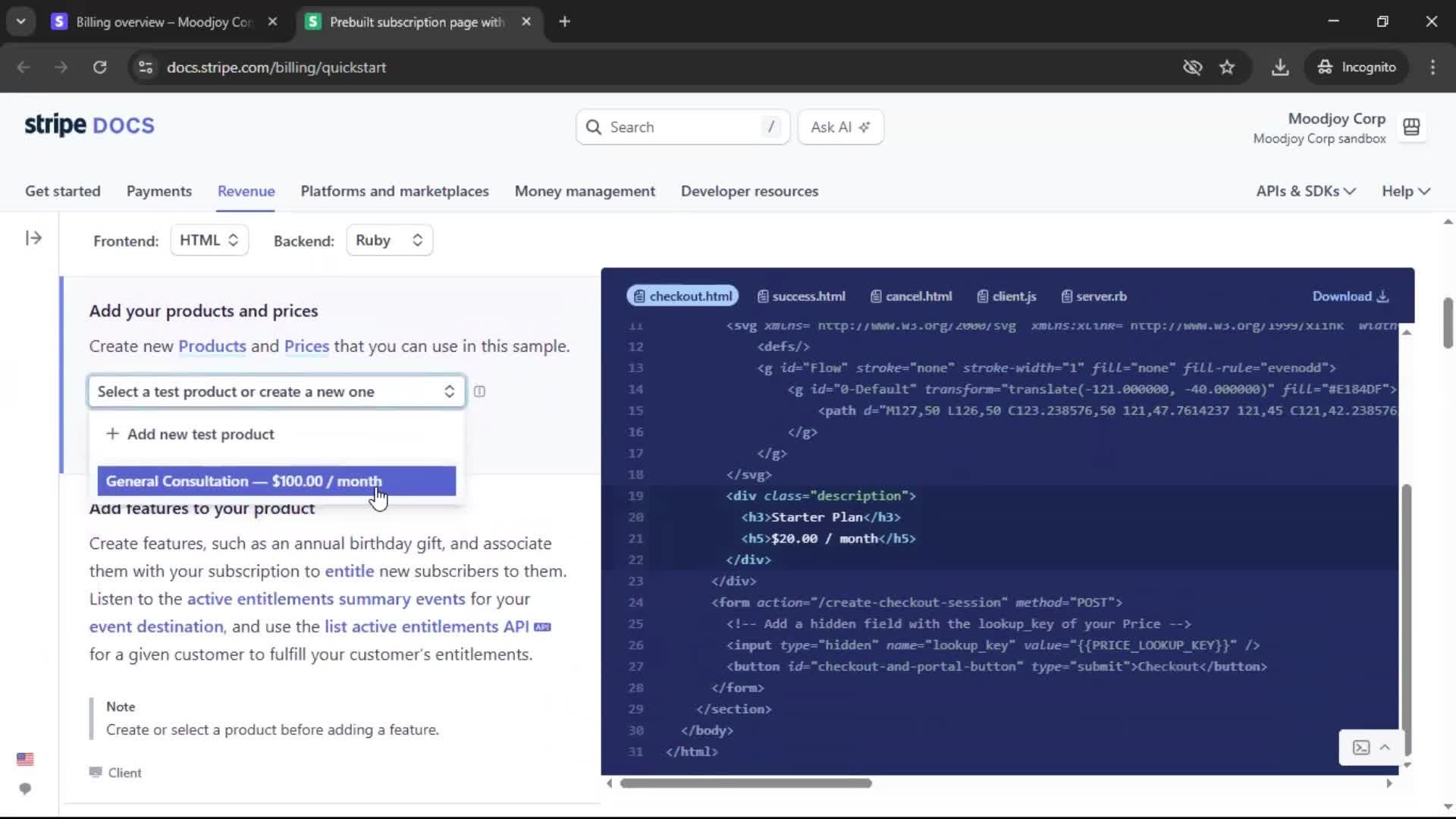Onboarding screenshot