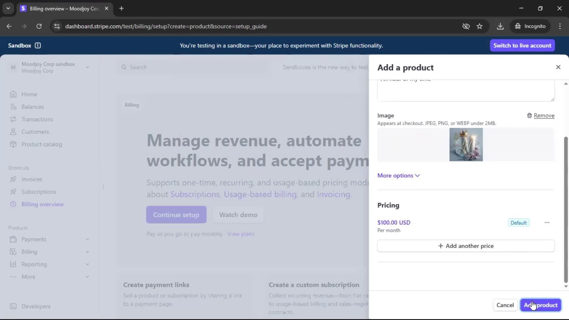 Onboarding screenshot
