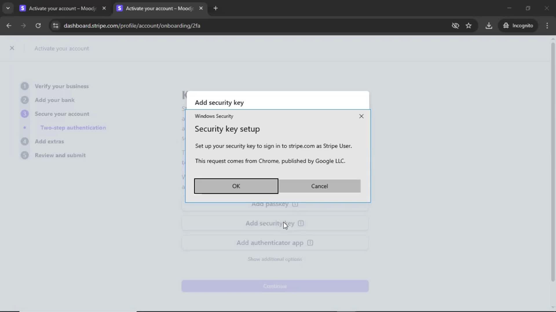 Onboarding screenshot
