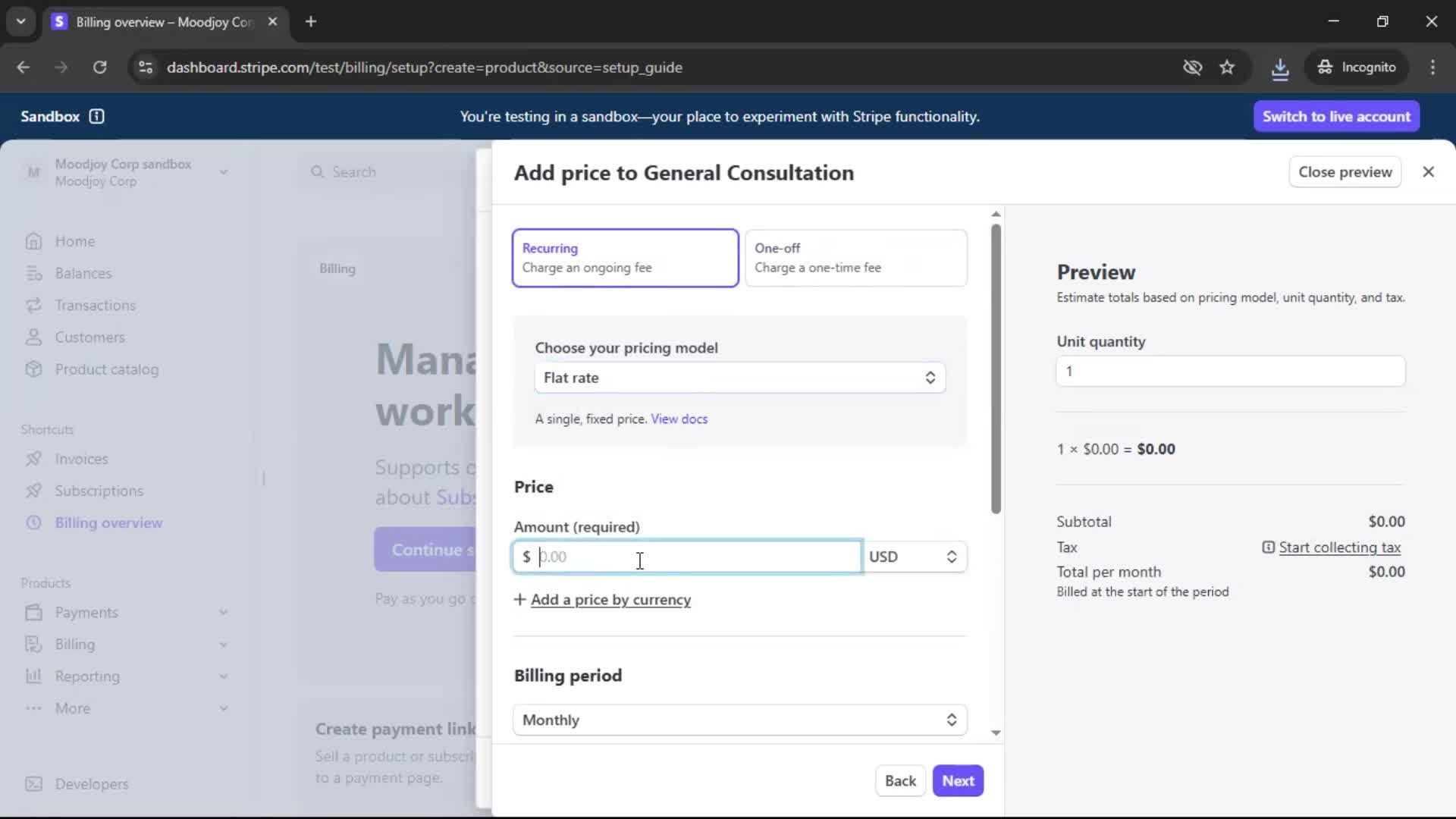 Onboarding screenshot