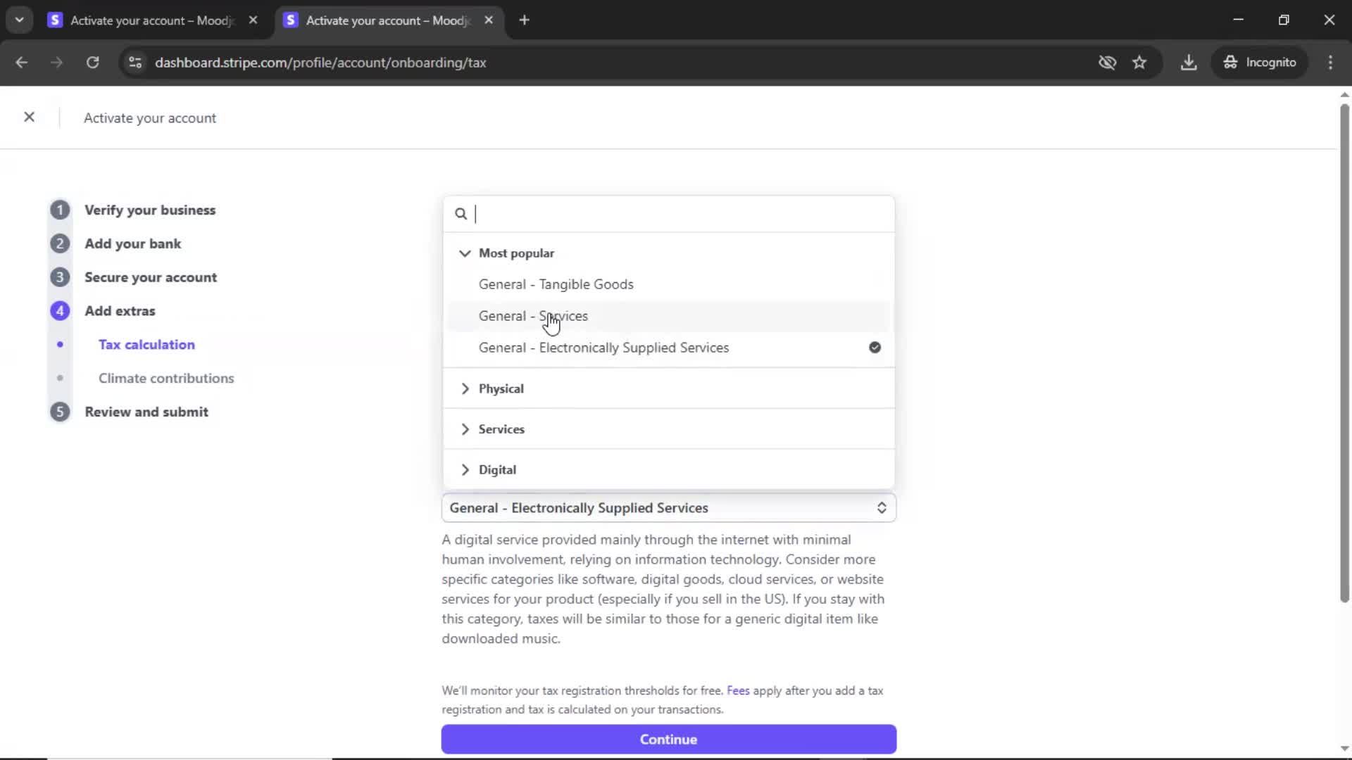 Onboarding screenshot