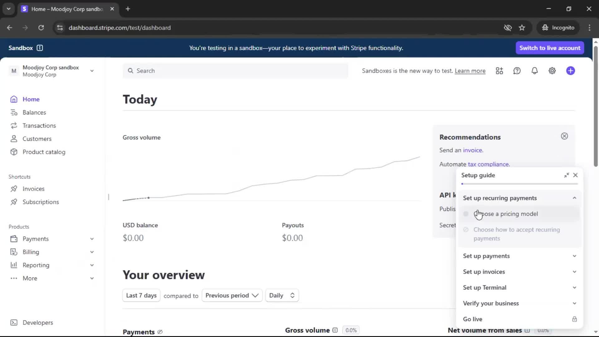 Onboarding screenshot