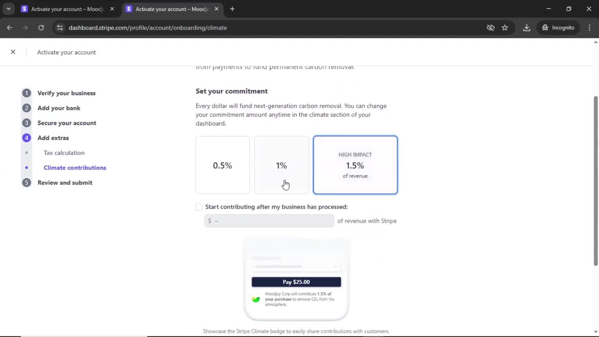 Onboarding screenshot