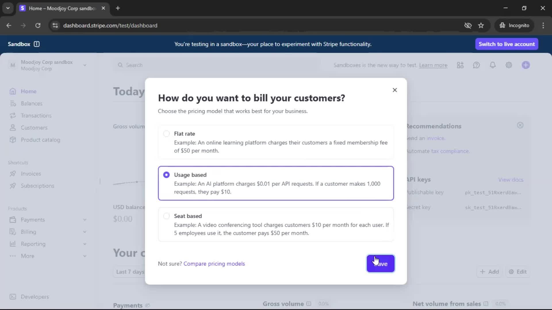 Onboarding screenshot