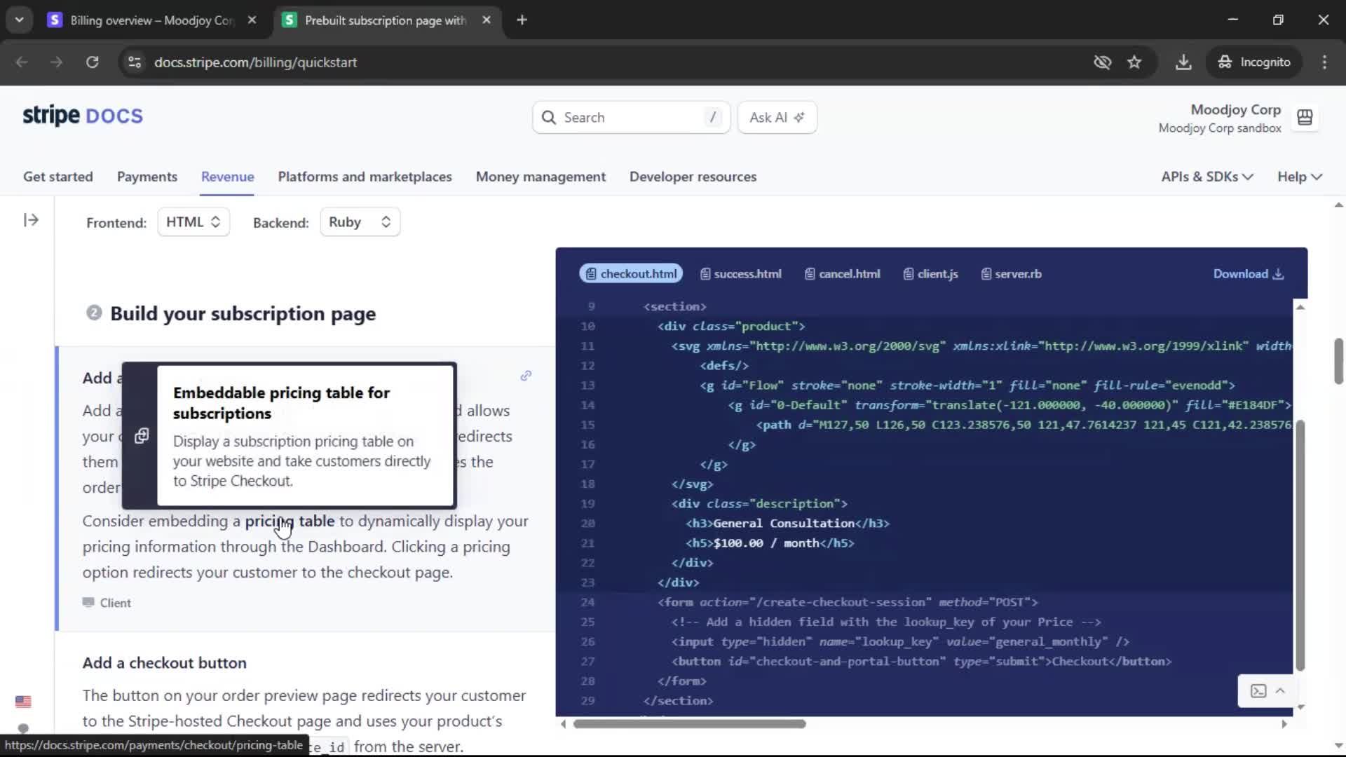 Onboarding screenshot