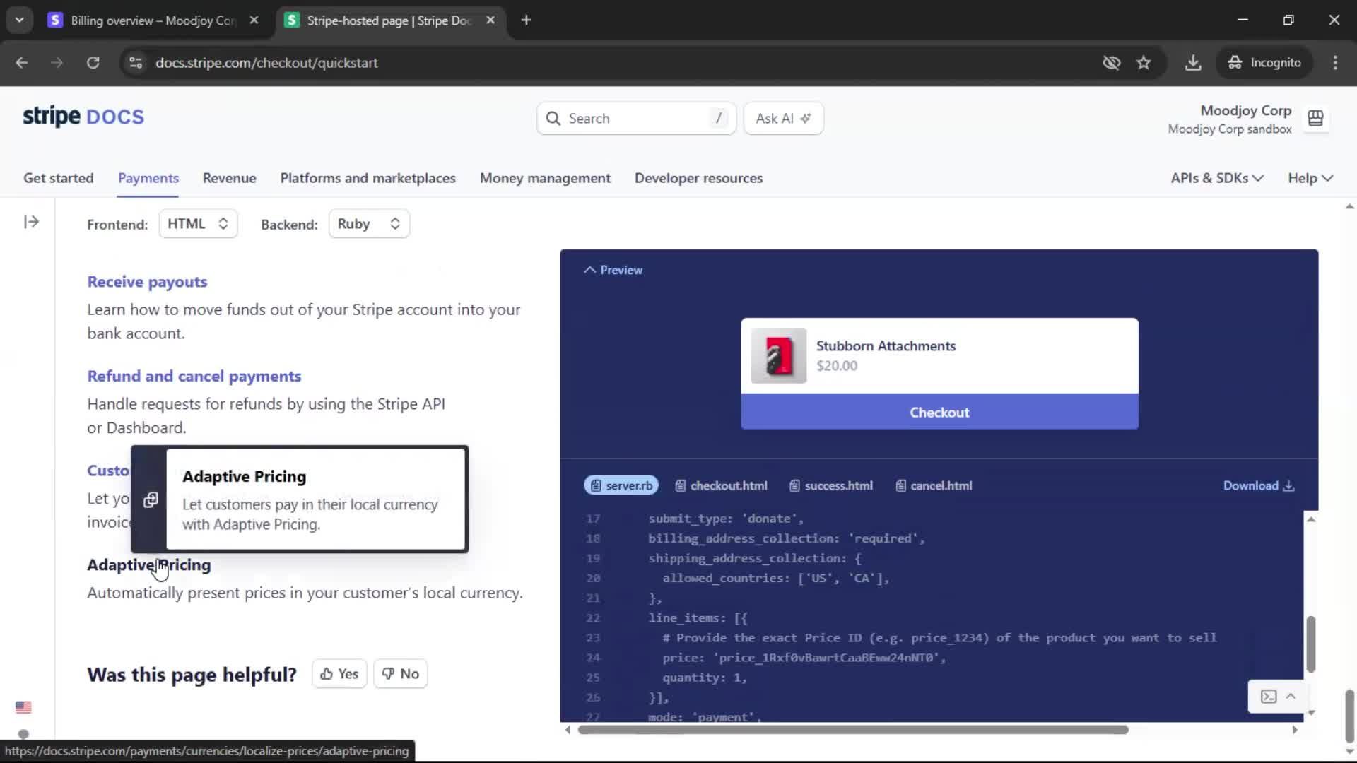 Onboarding screenshot