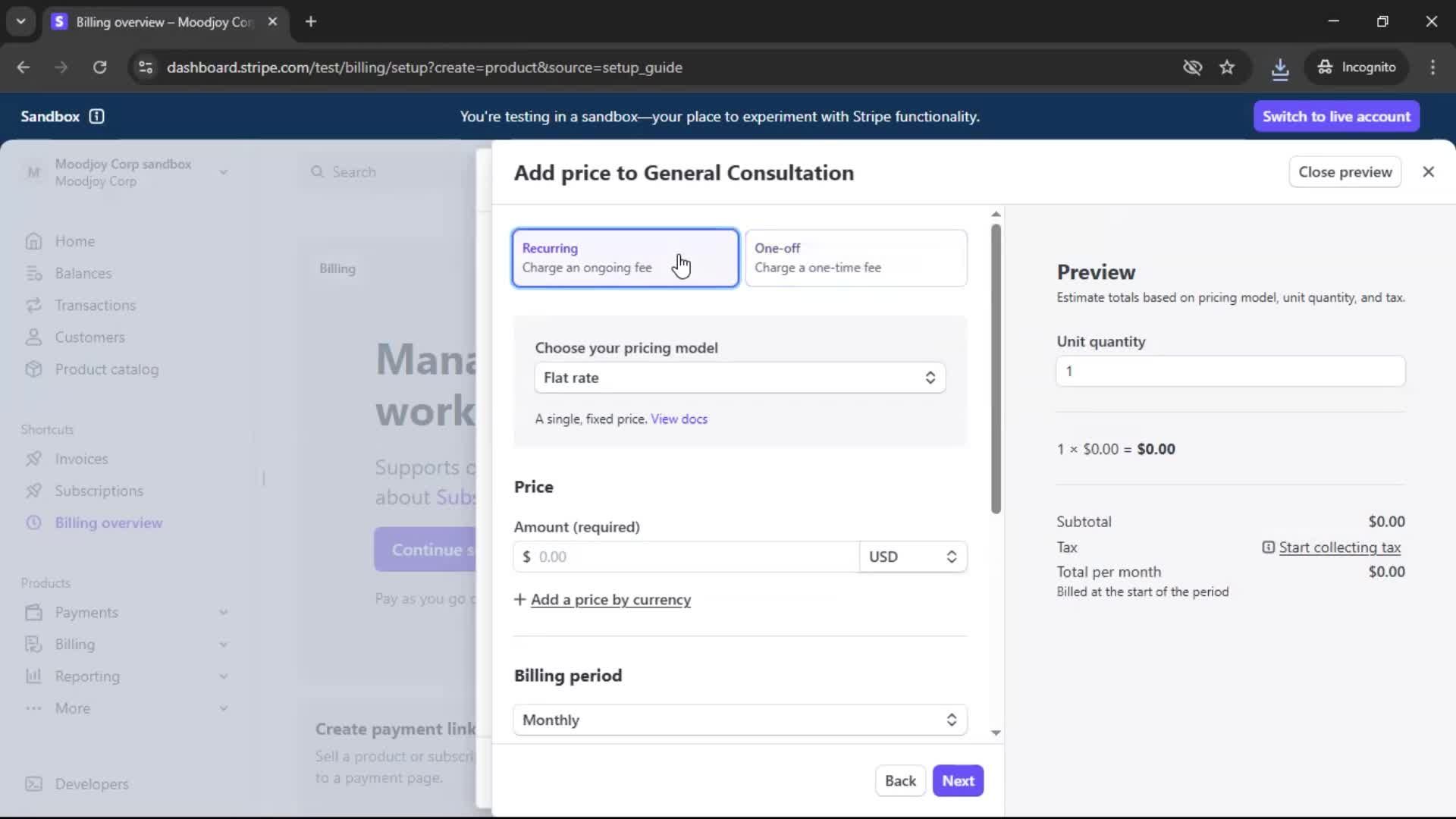 Onboarding screenshot