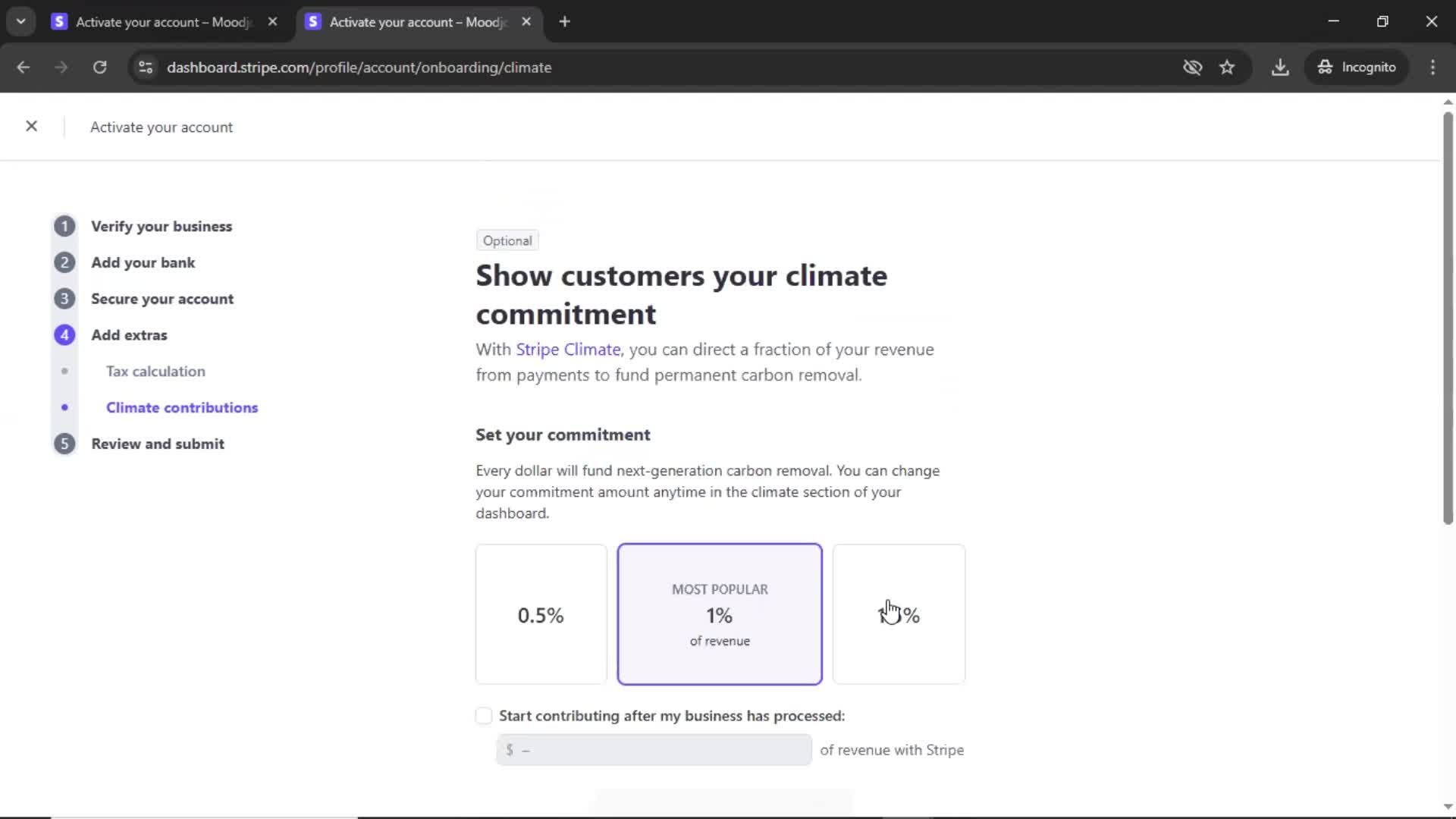 Onboarding screenshot