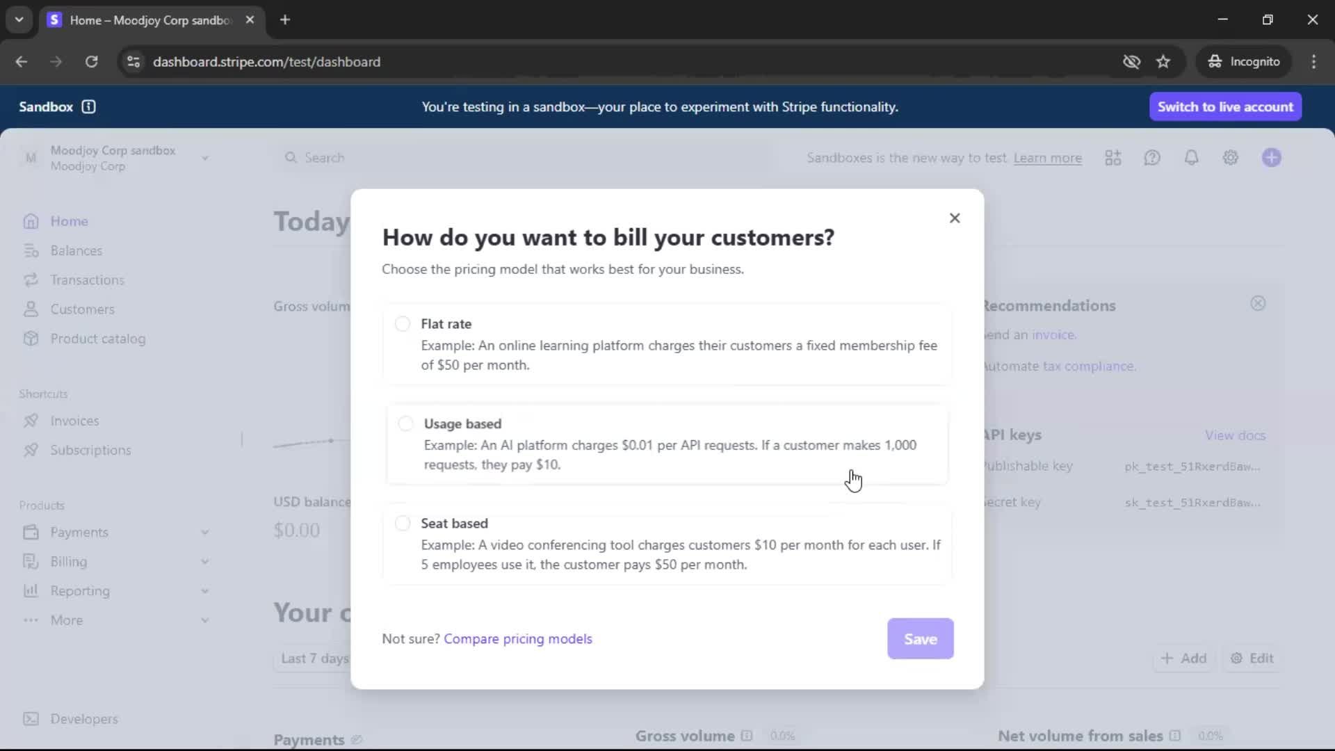 Onboarding screenshot