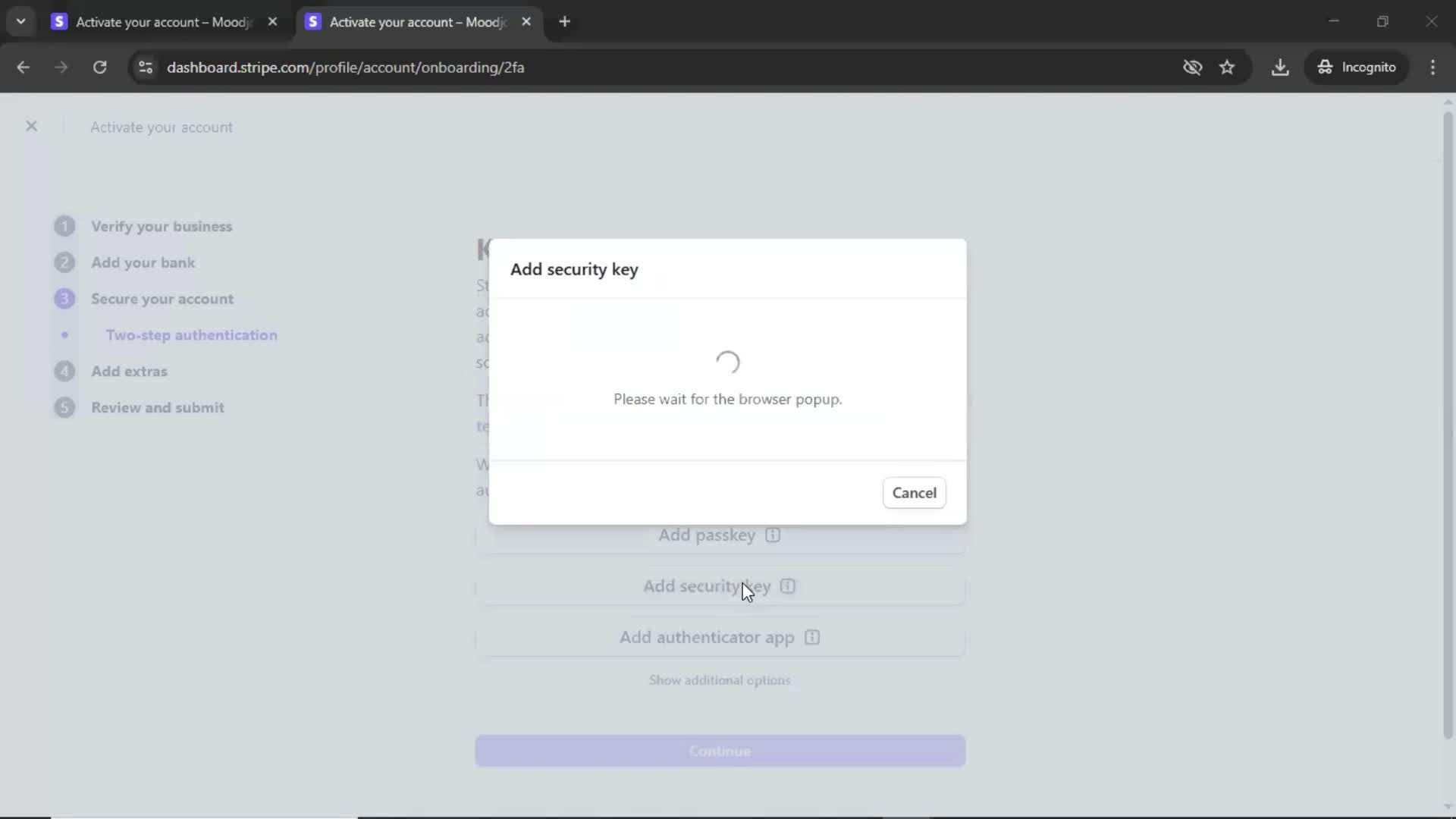 Onboarding screenshot