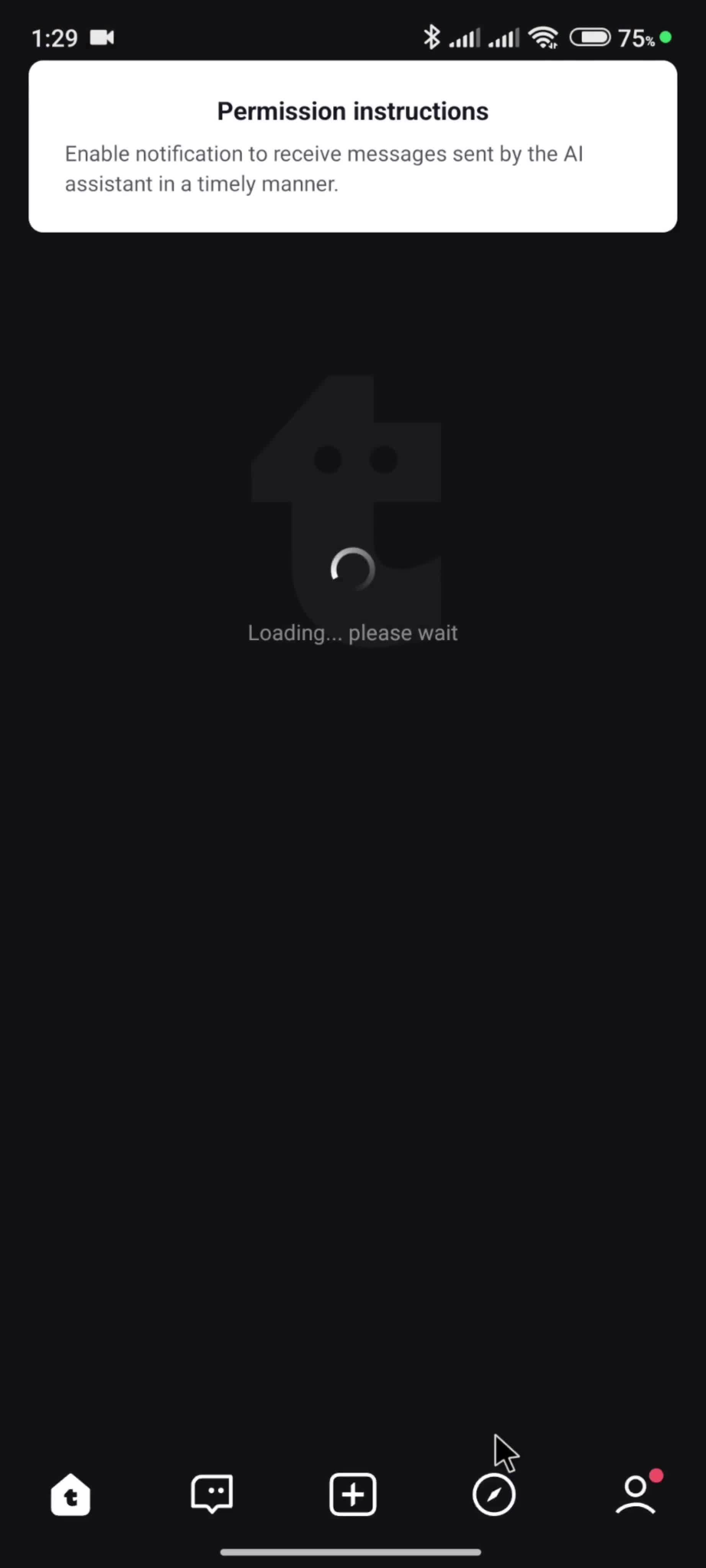 Onboarding screenshot