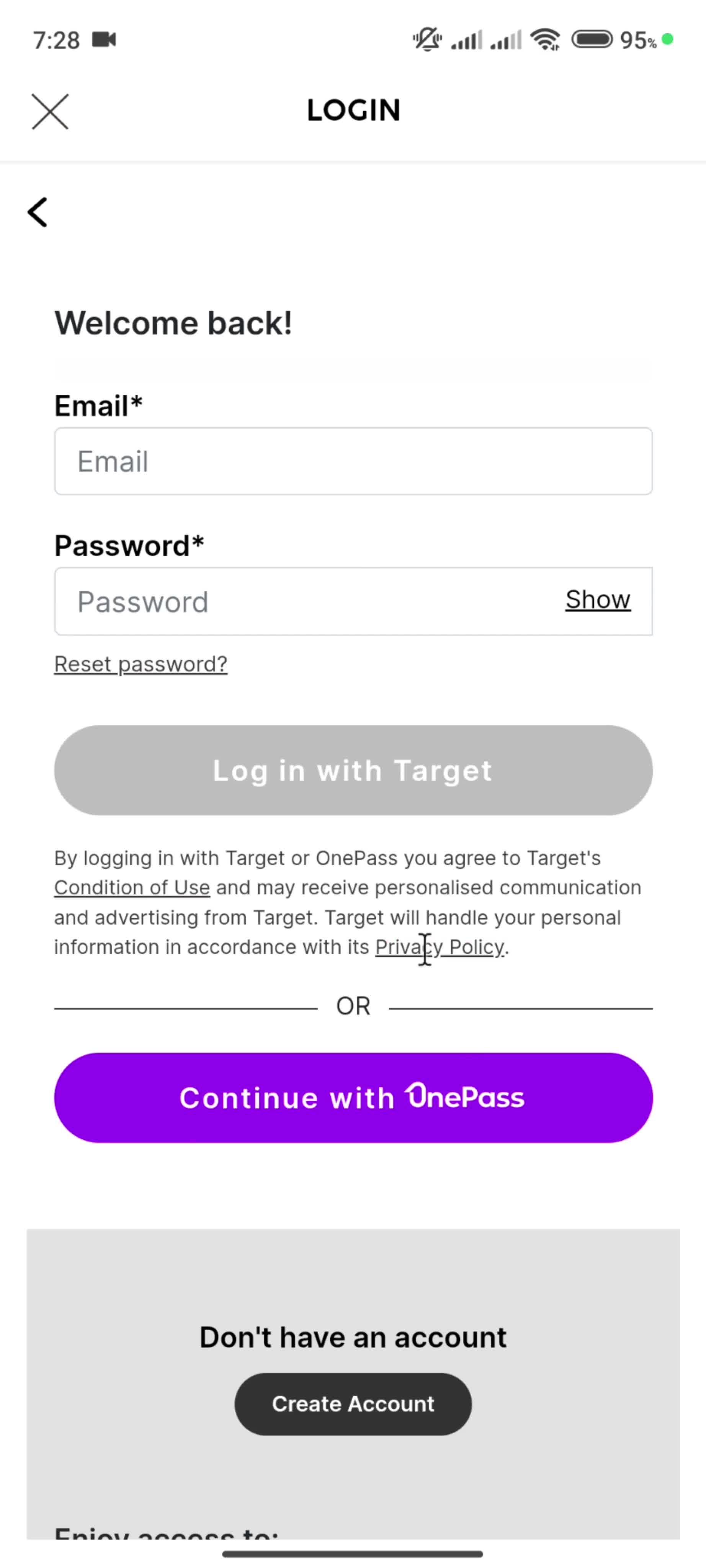 Onboarding screenshot