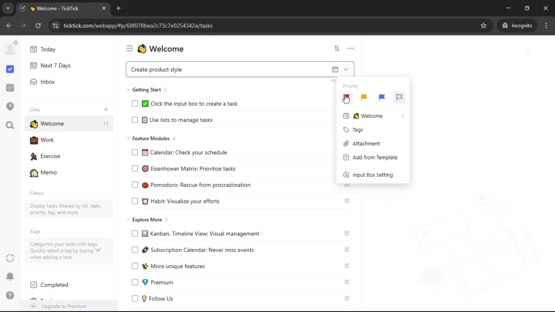 Onboarding screenshot