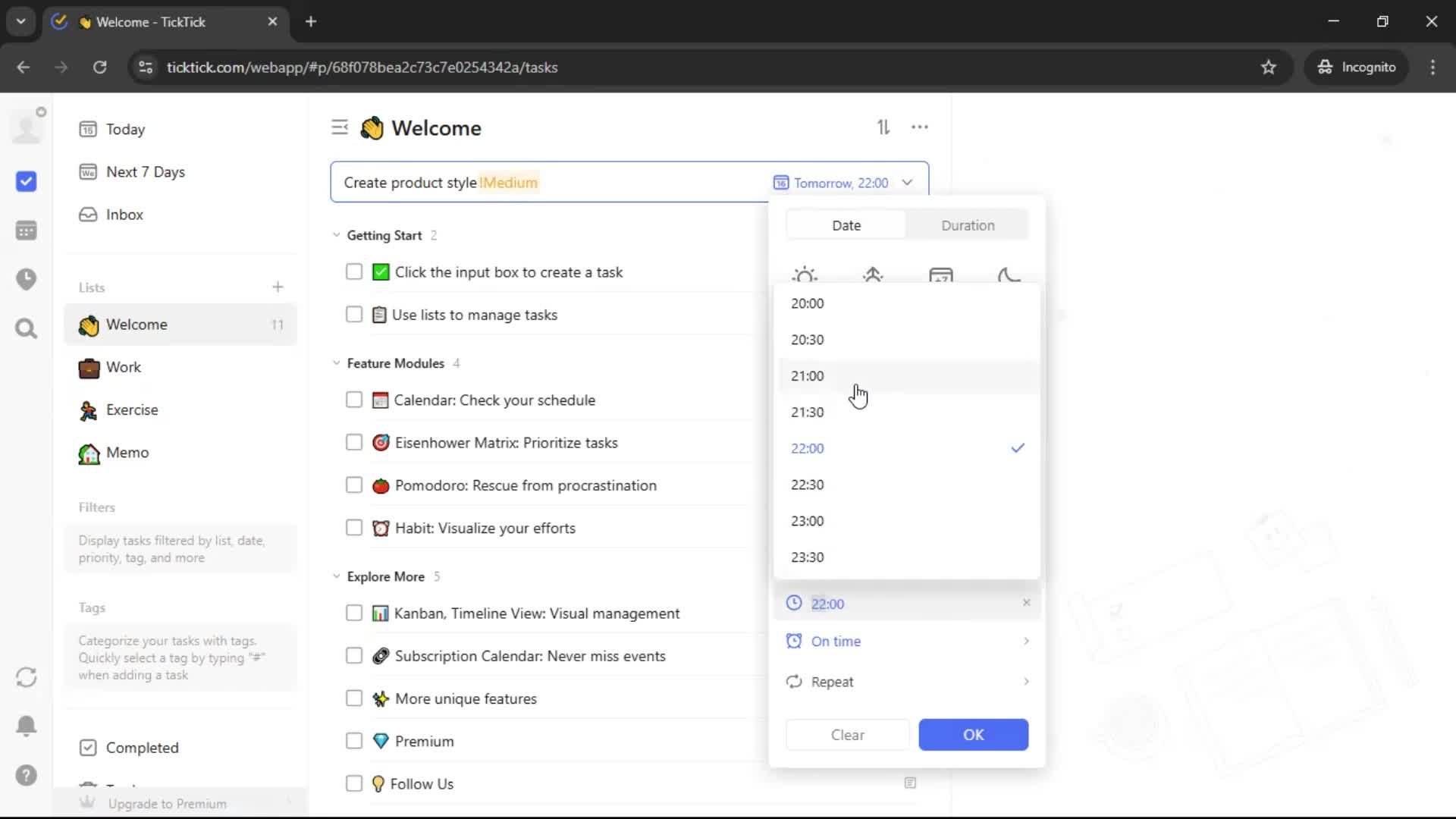 Onboarding screenshot