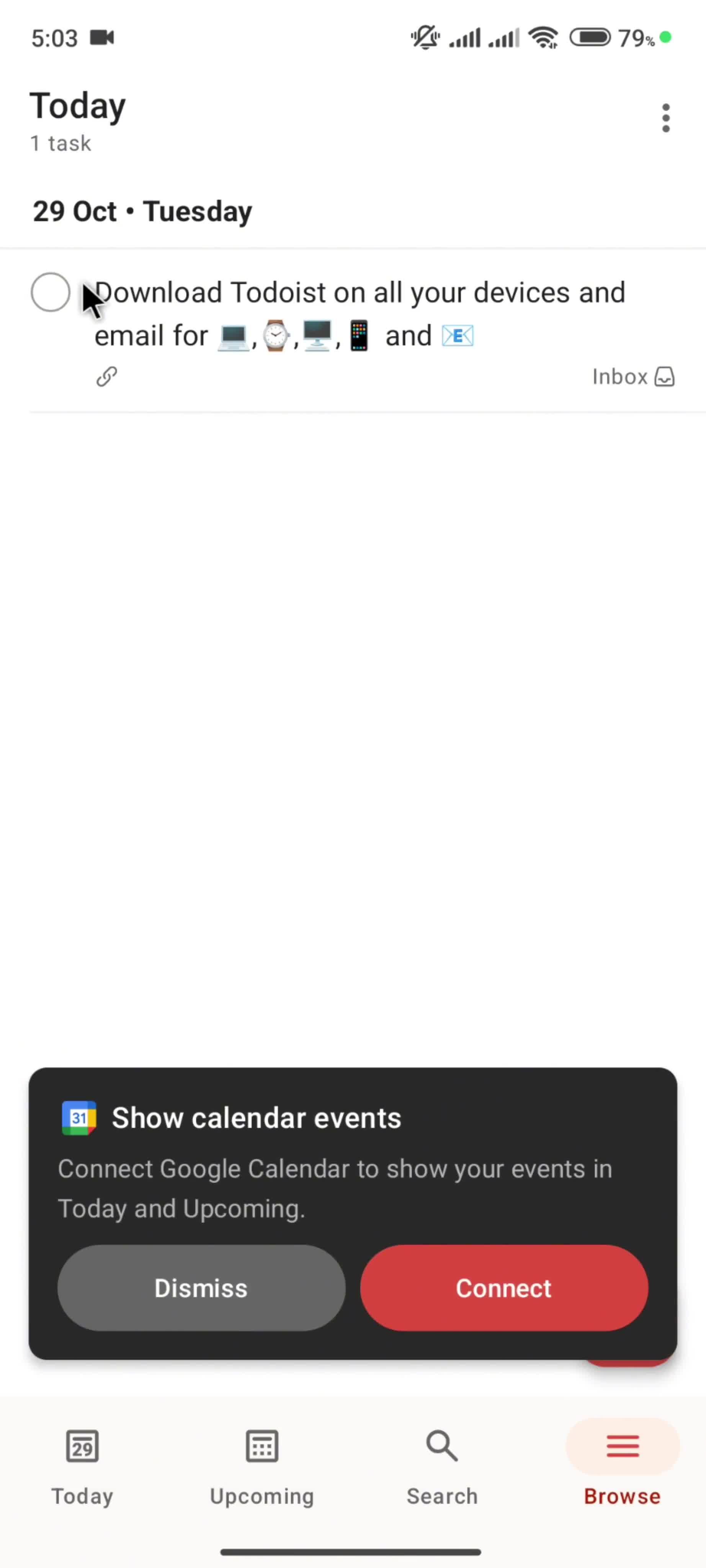 Onboarding screenshot