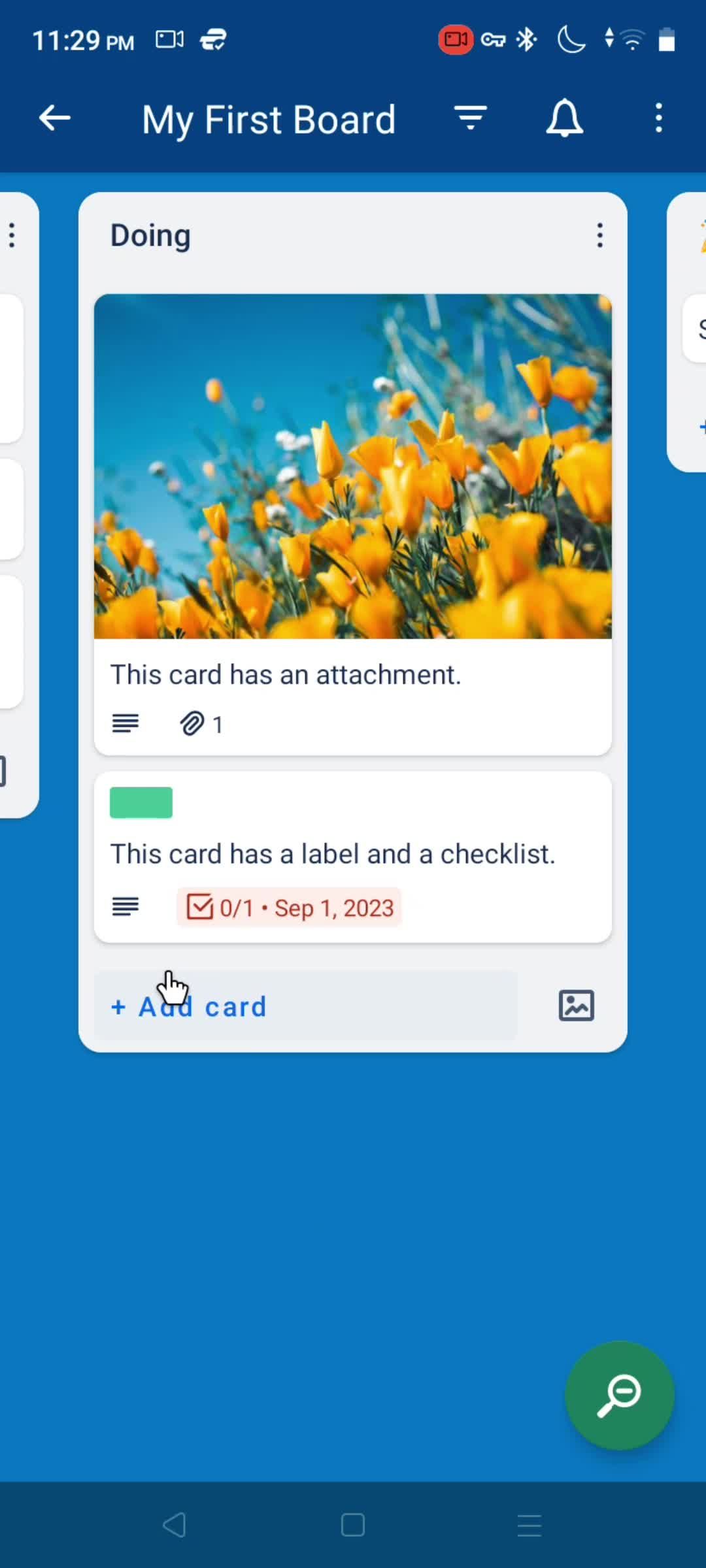 Onboarding screenshot