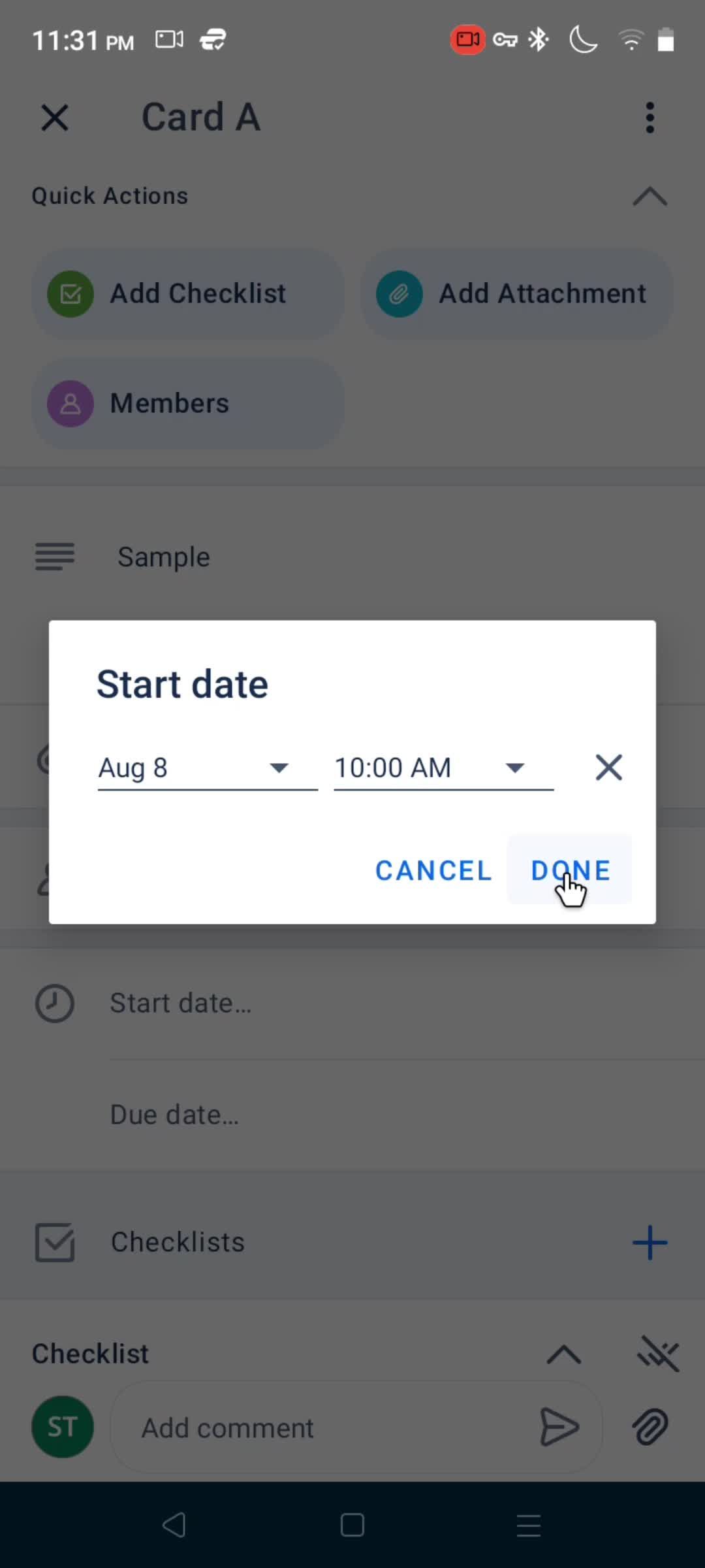 Onboarding screenshot