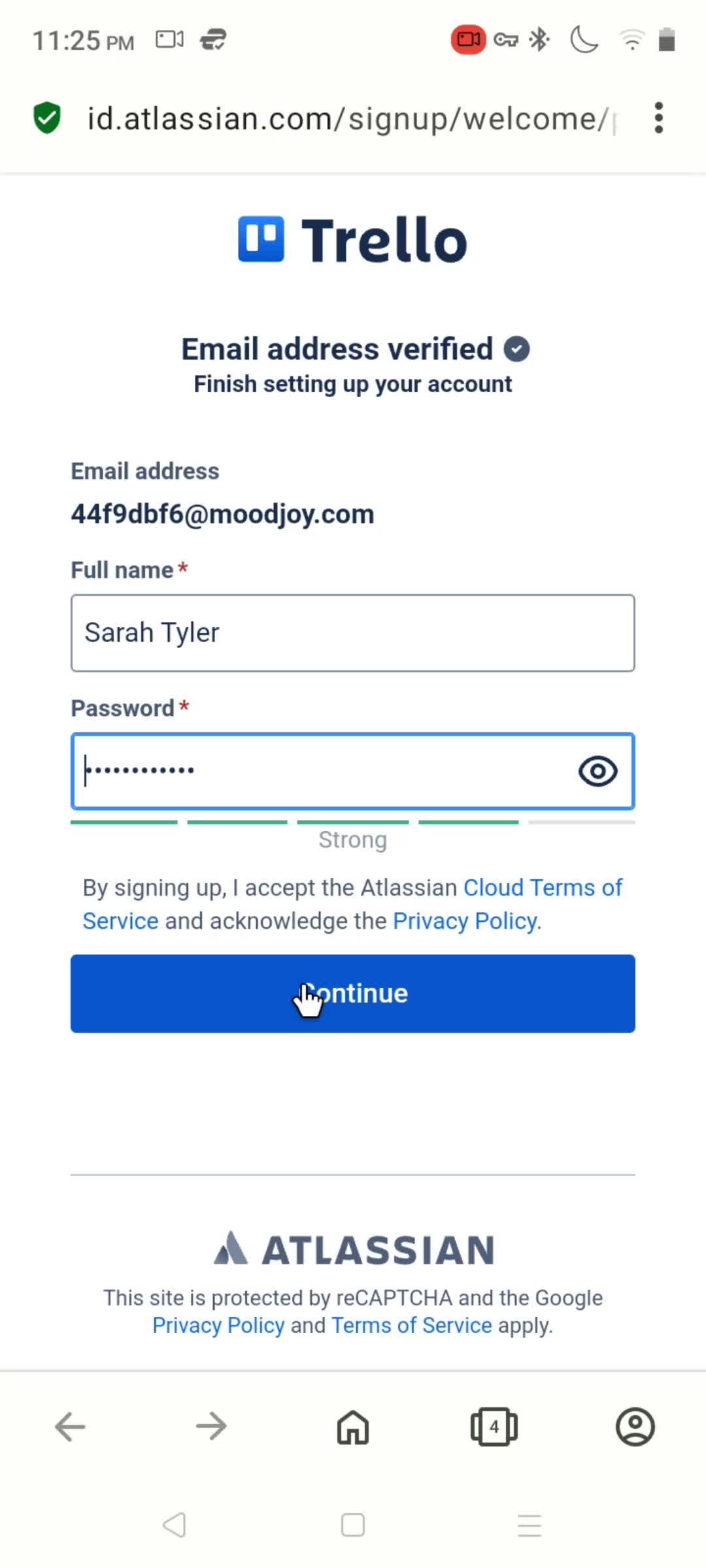 Onboarding screenshot