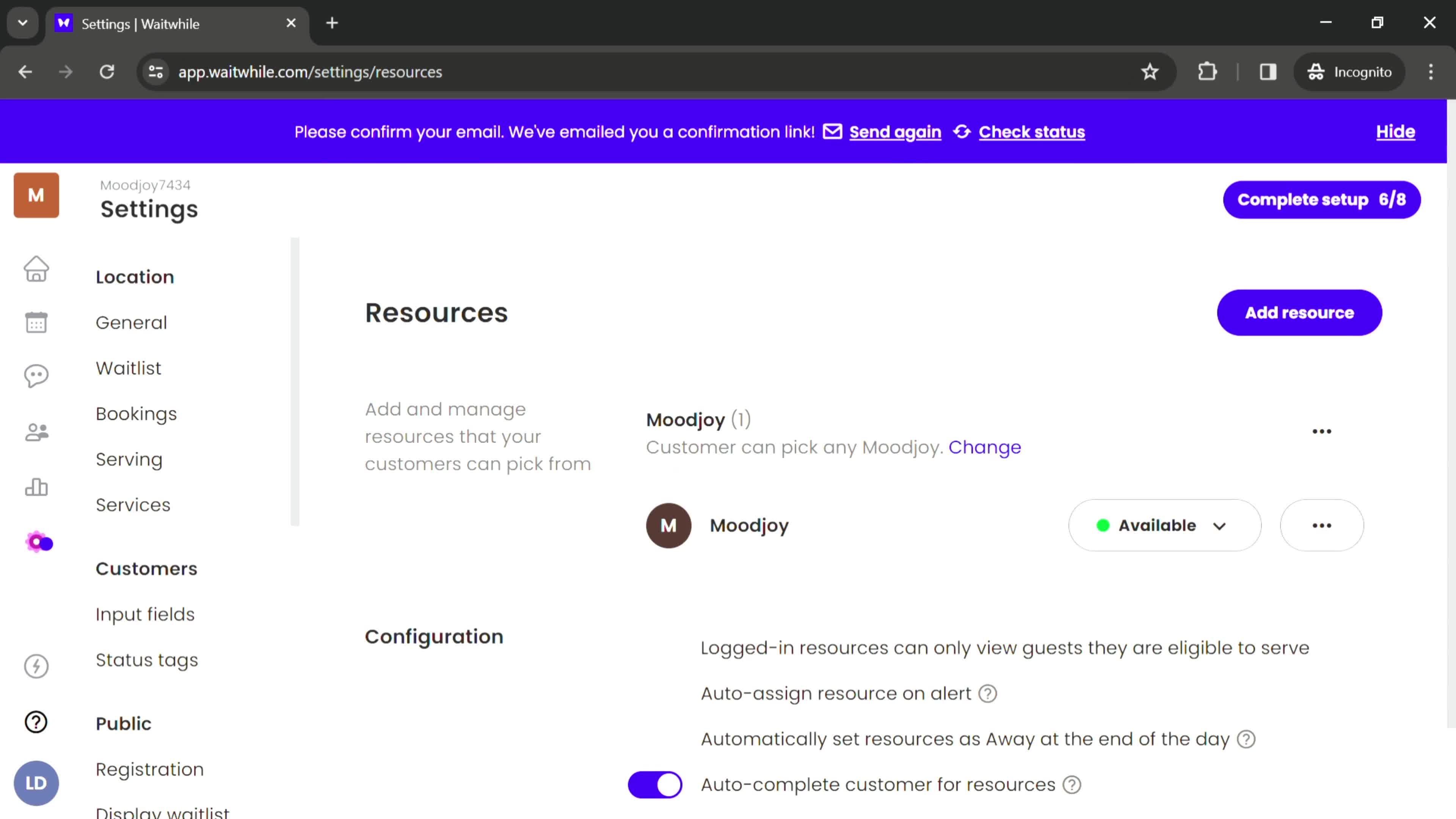 Onboarding screenshot